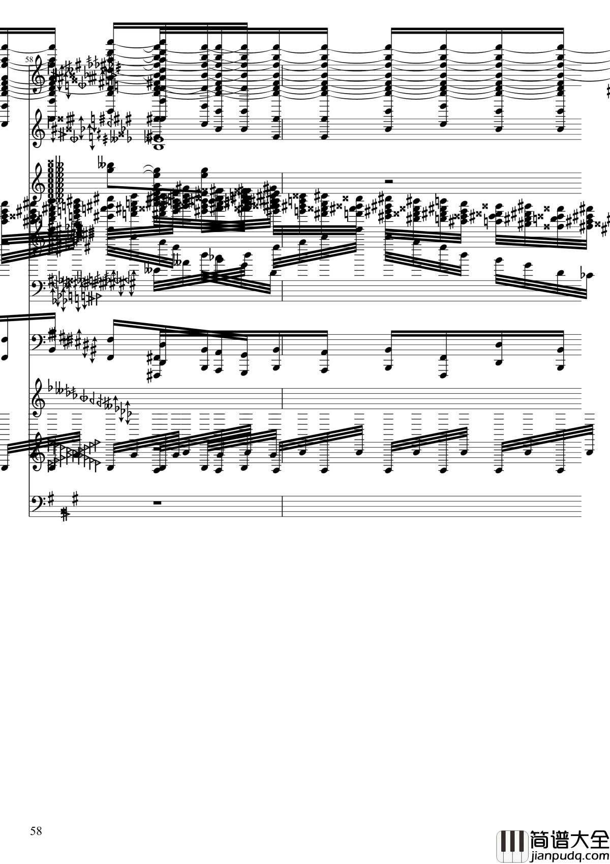 亡灵幻想钢琴谱_黑化_II_东方妖妖梦