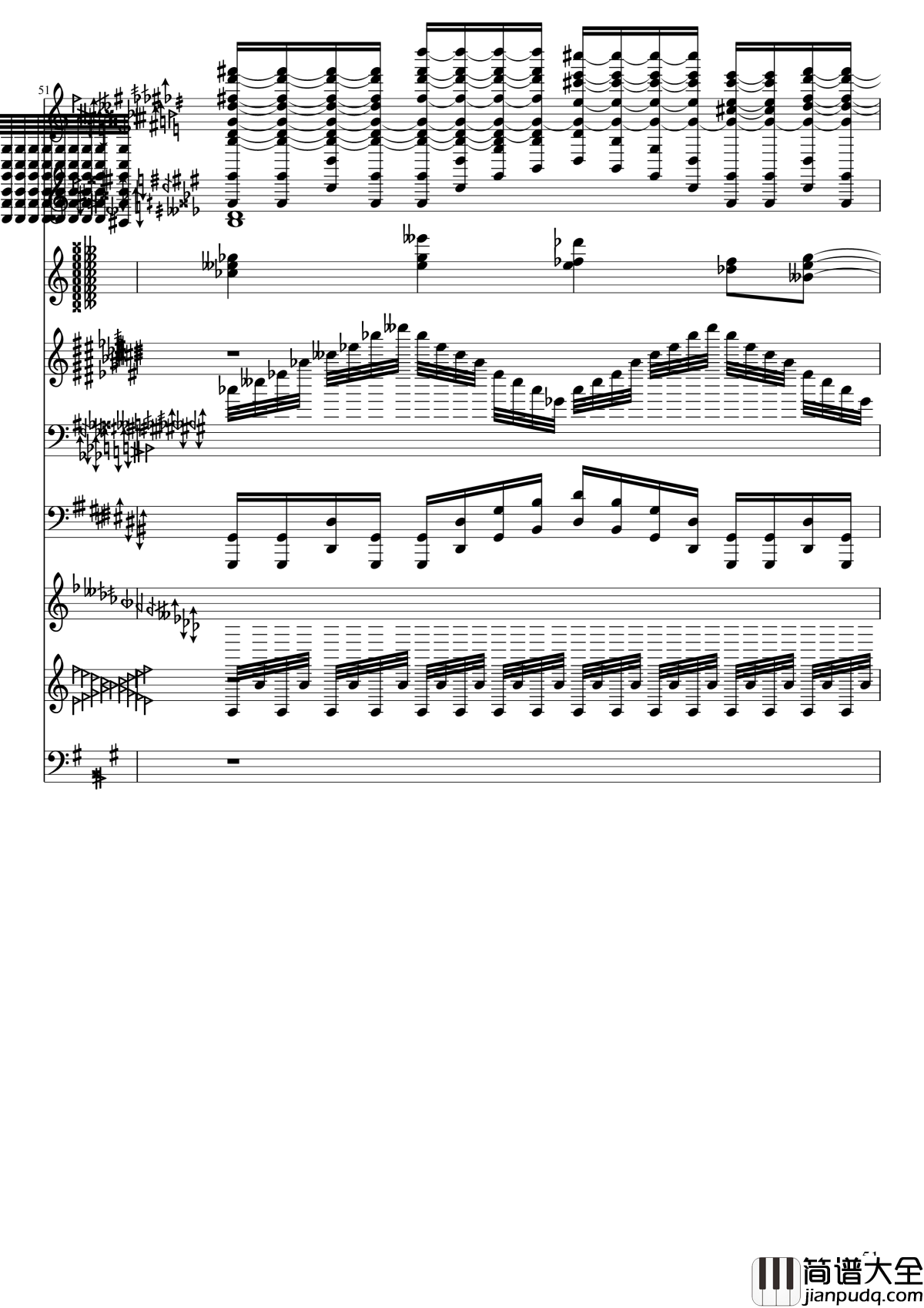 亡灵幻想钢琴谱_黑化_II_东方妖妖梦