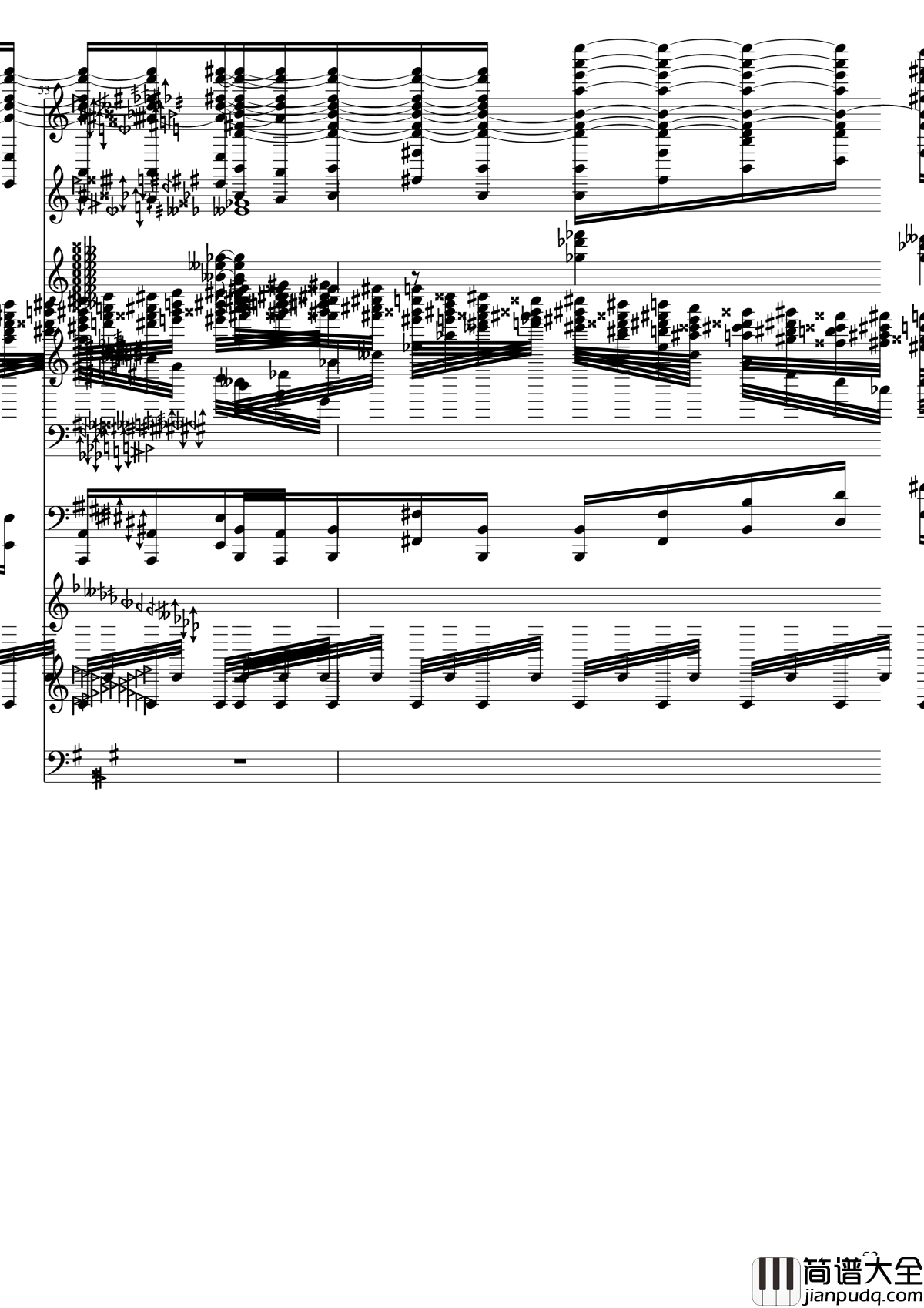 亡灵幻想钢琴谱_黑化_II_东方妖妖梦