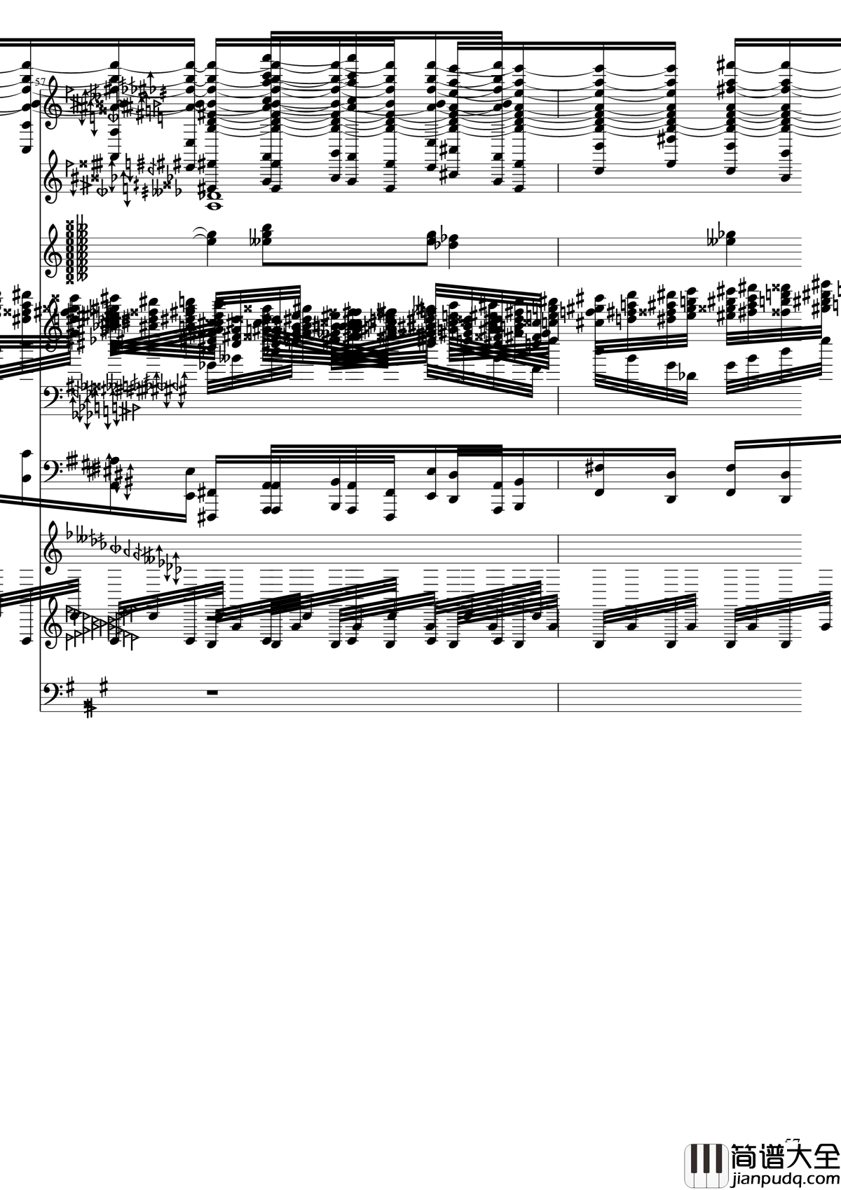 亡灵幻想钢琴谱_黑化_II_东方妖妖梦