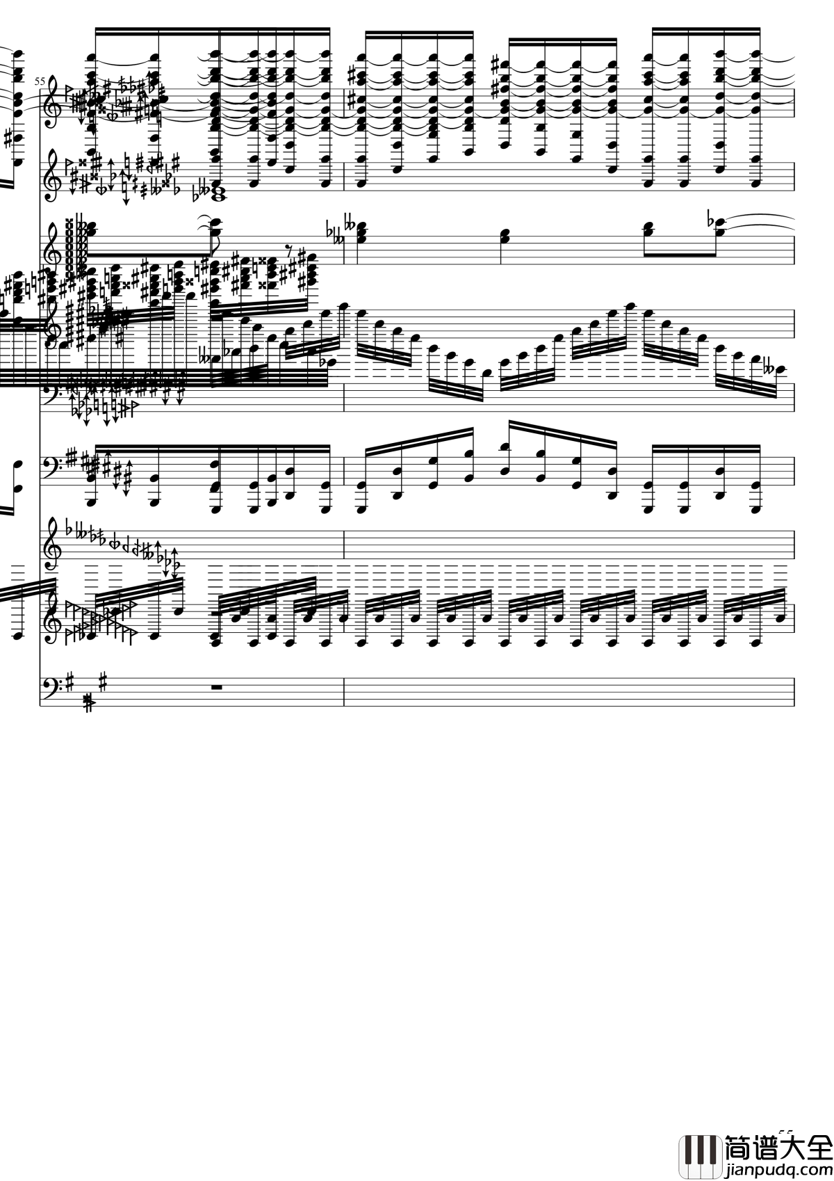 亡灵幻想钢琴谱_黑化_II_东方妖妖梦