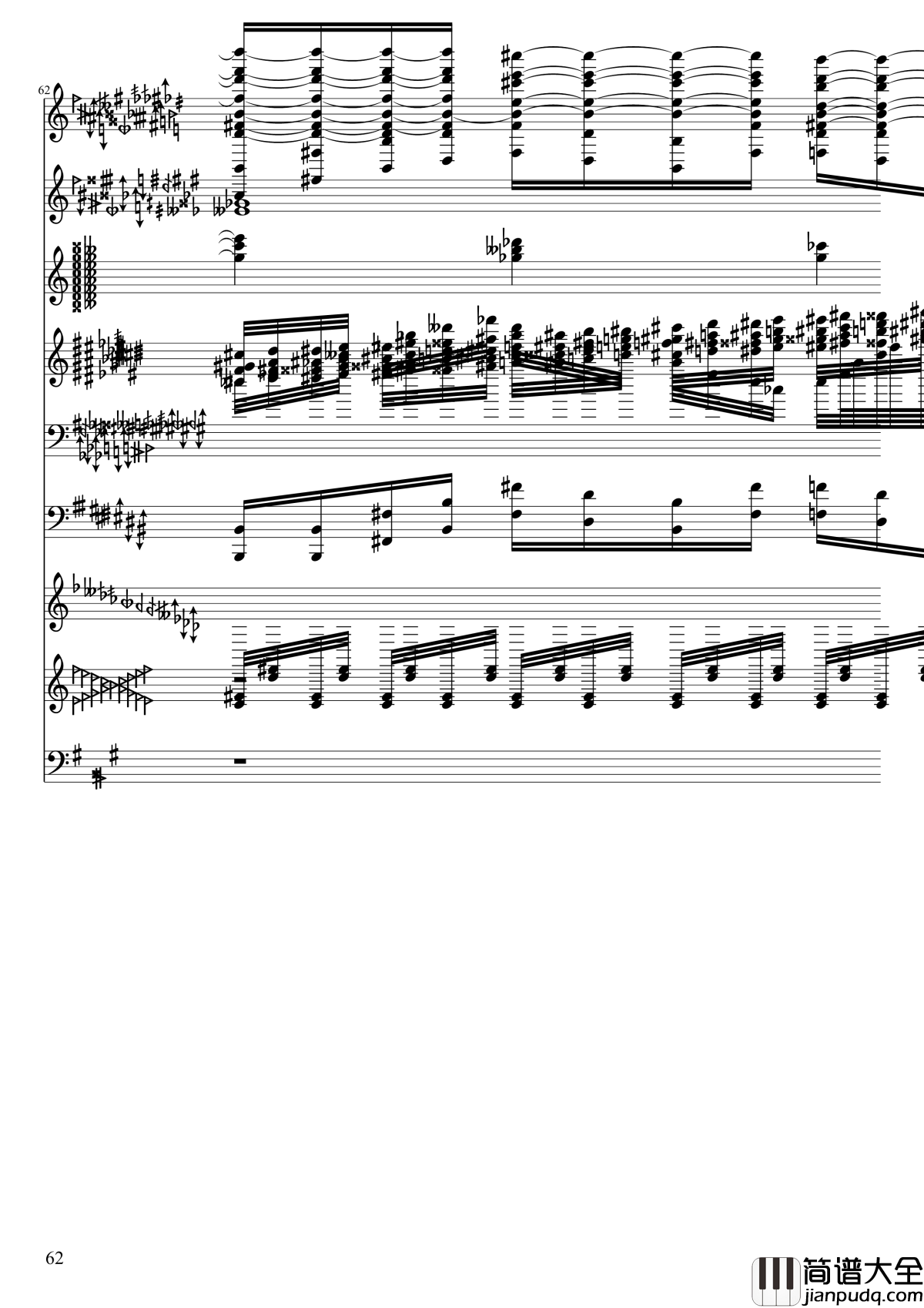 亡灵幻想钢琴谱_黑化_II_东方妖妖梦