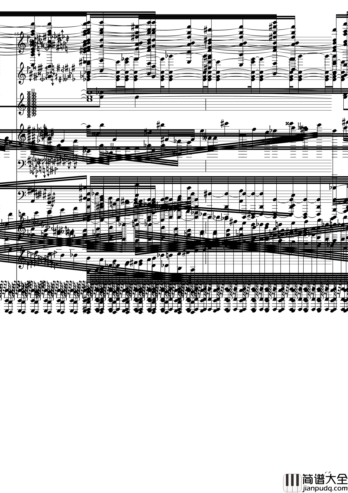 亡灵幻想钢琴谱_黑化_II_东方妖妖梦