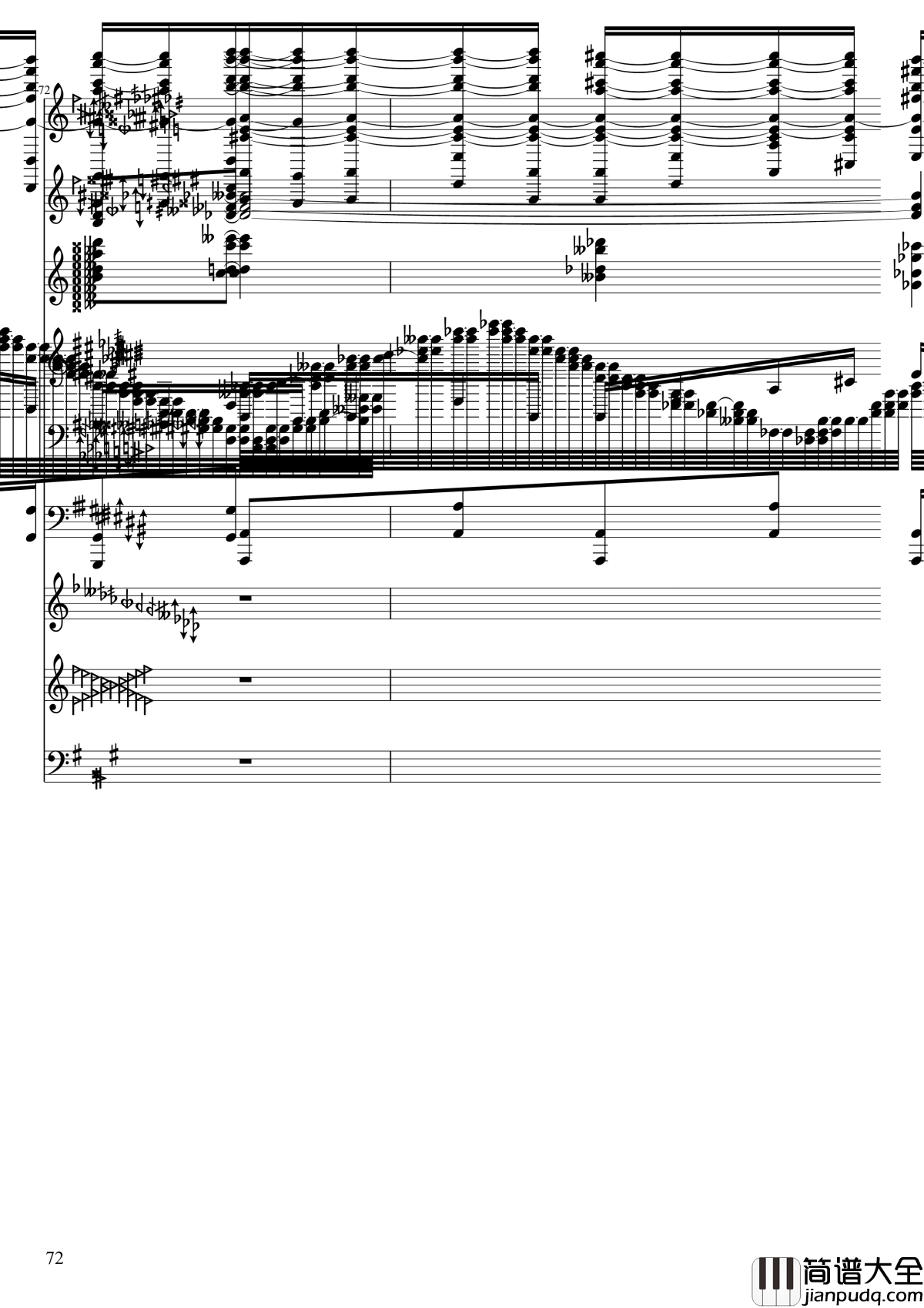 亡灵幻想钢琴谱_黑化_II_东方妖妖梦