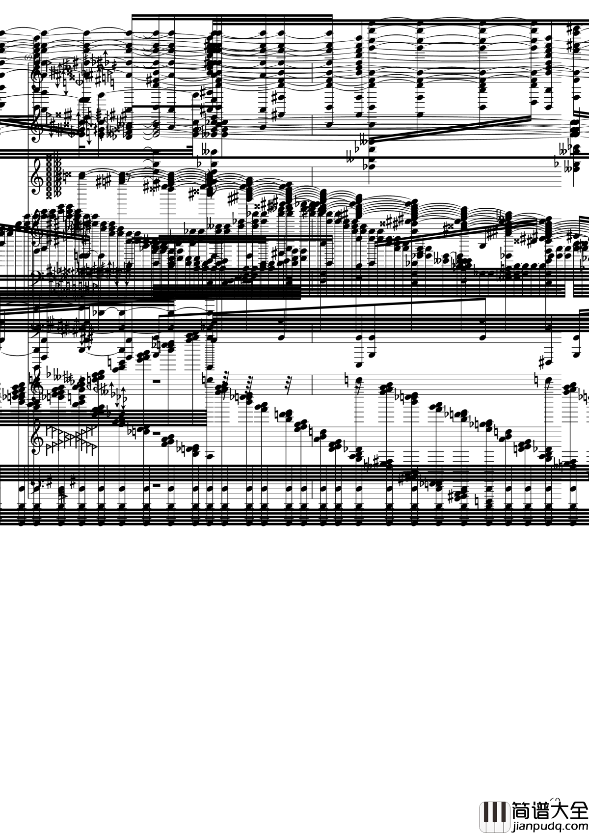 亡灵幻想钢琴谱_黑化_II_东方妖妖梦