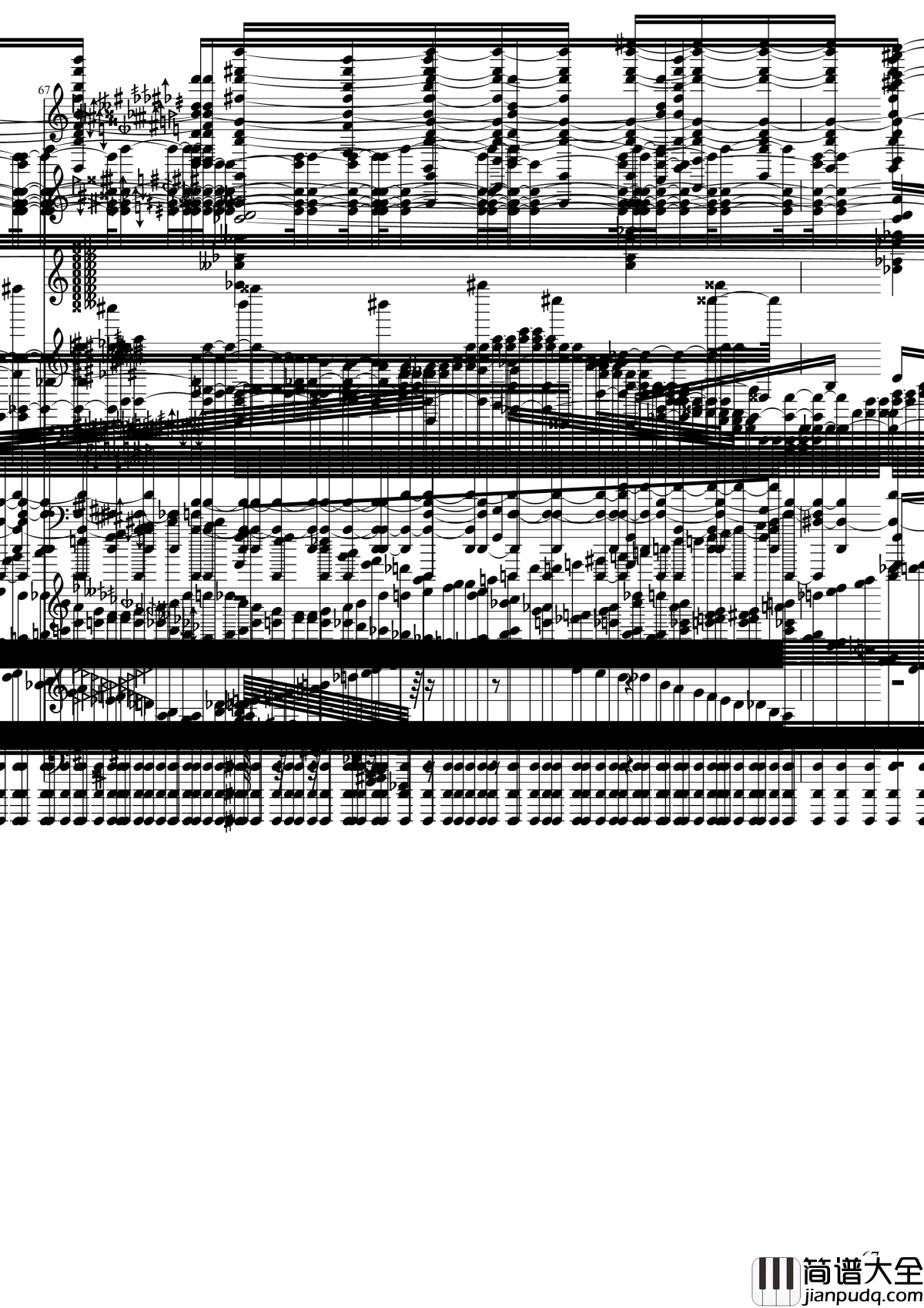 亡灵幻想钢琴谱_黑化_II_东方妖妖梦