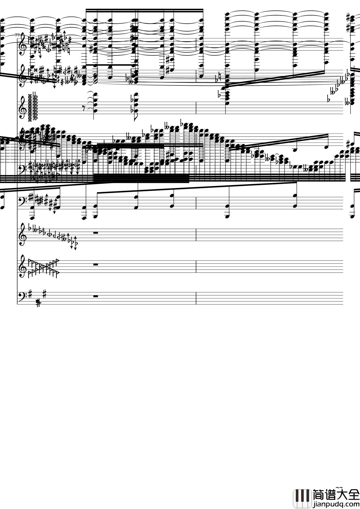 亡灵幻想钢琴谱_黑化_II_东方妖妖梦