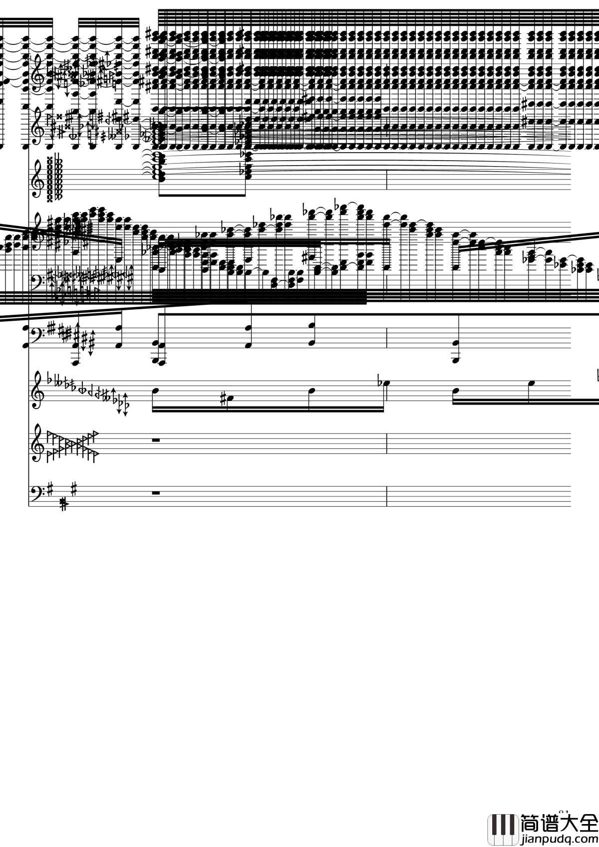 亡灵幻想钢琴谱_黑化_II_东方妖妖梦