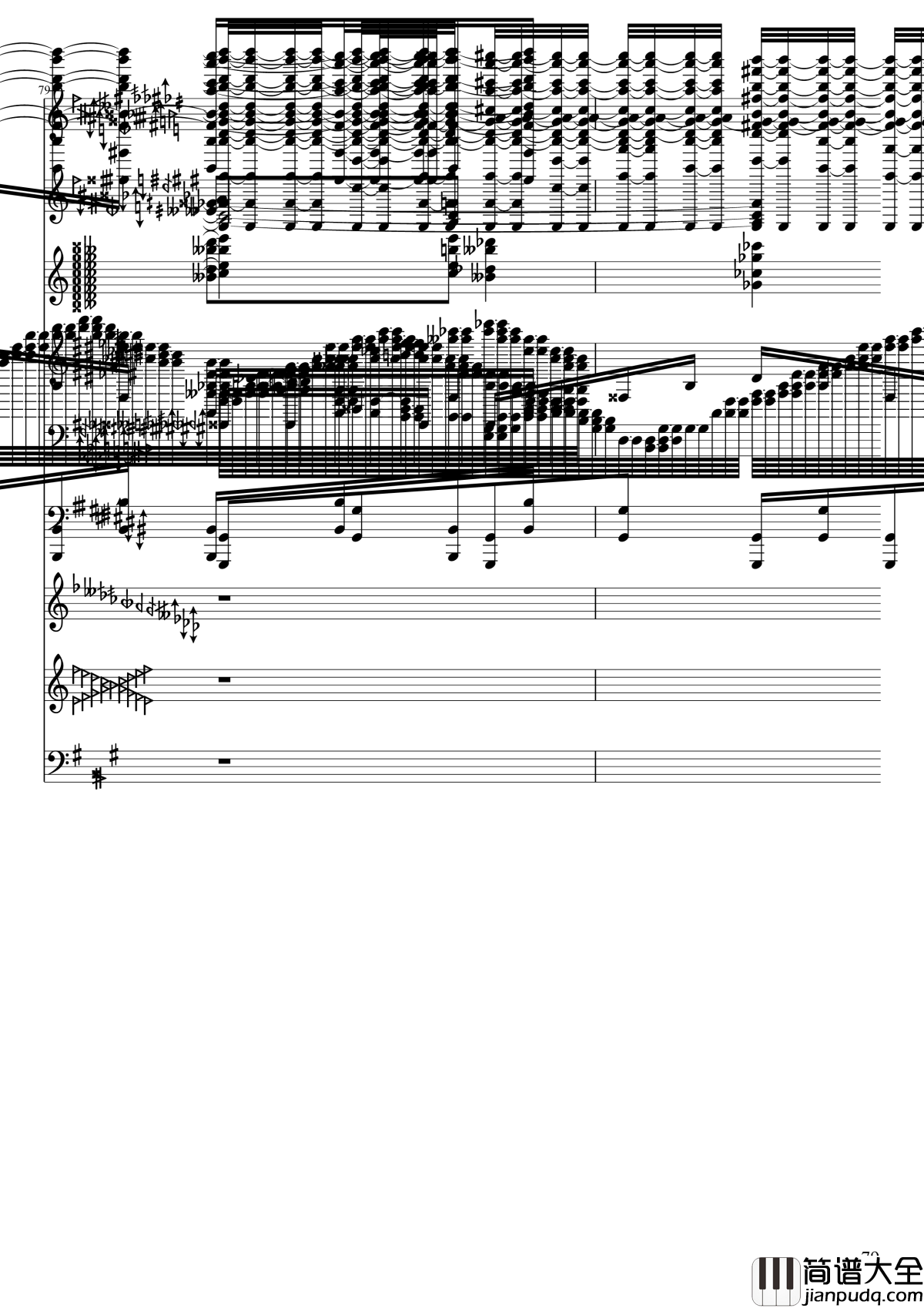 亡灵幻想钢琴谱_黑化_II_东方妖妖梦