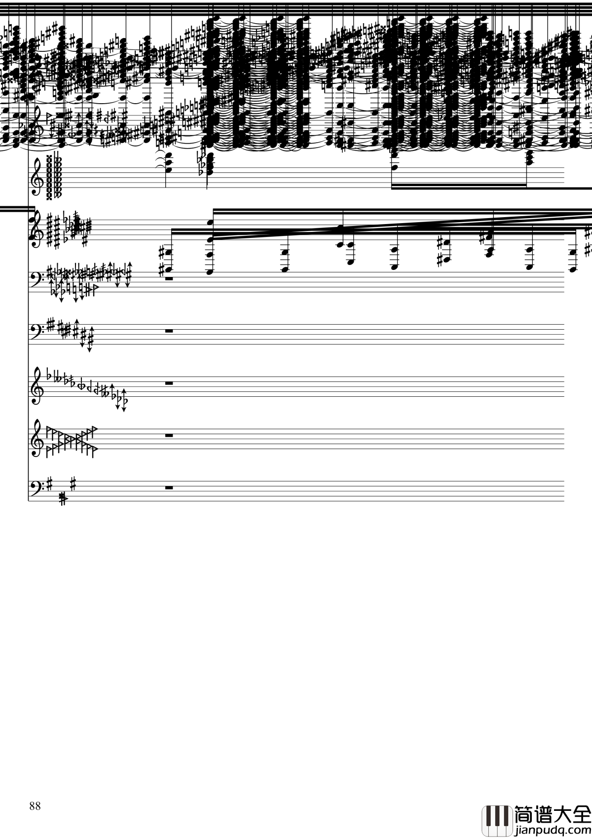 亡灵幻想钢琴谱_黑化_II_东方妖妖梦