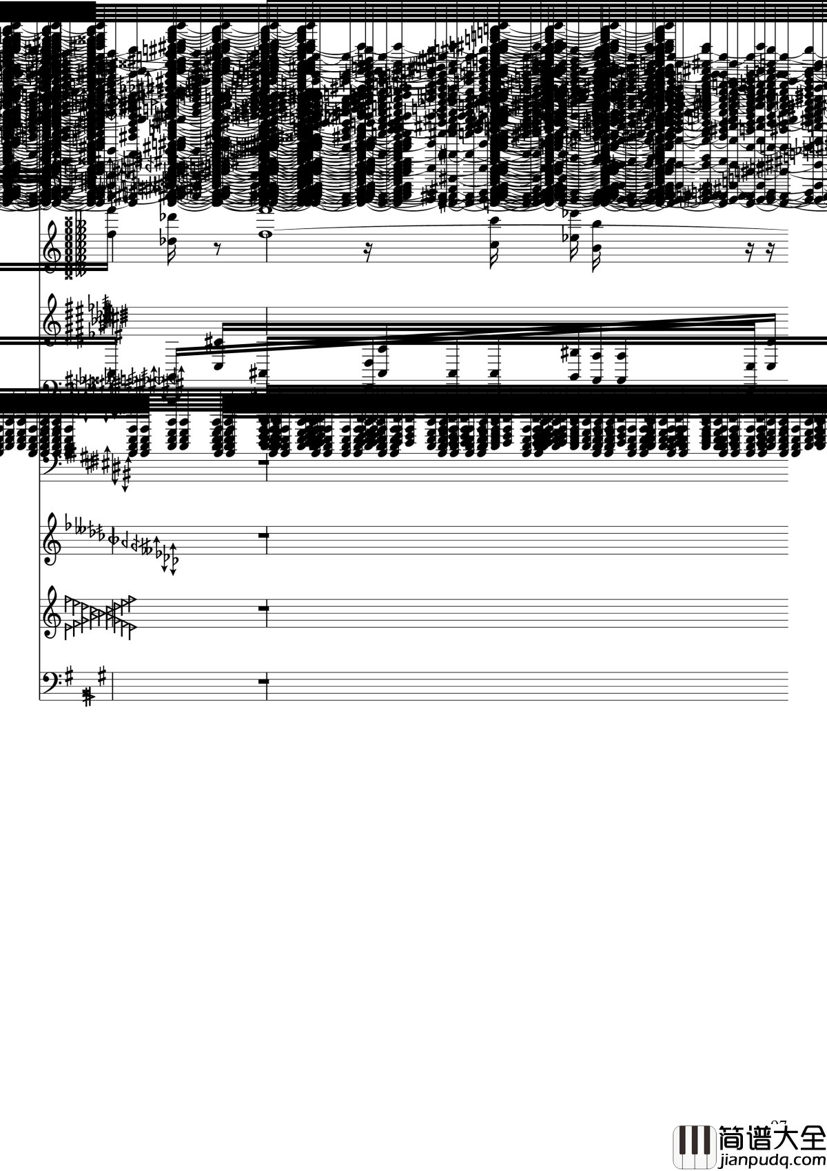 亡灵幻想钢琴谱_黑化_II_东方妖妖梦