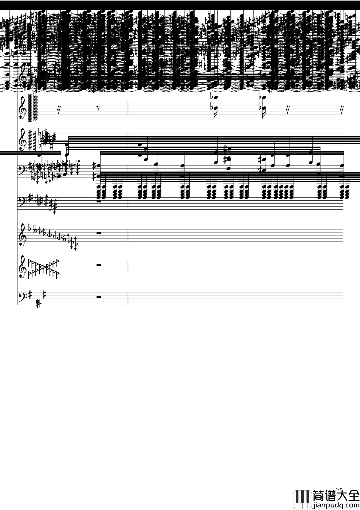 亡灵幻想钢琴谱_黑化_II_东方妖妖梦