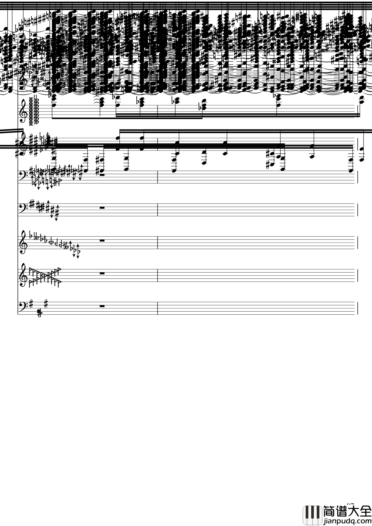 亡灵幻想钢琴谱_黑化_II_东方妖妖梦