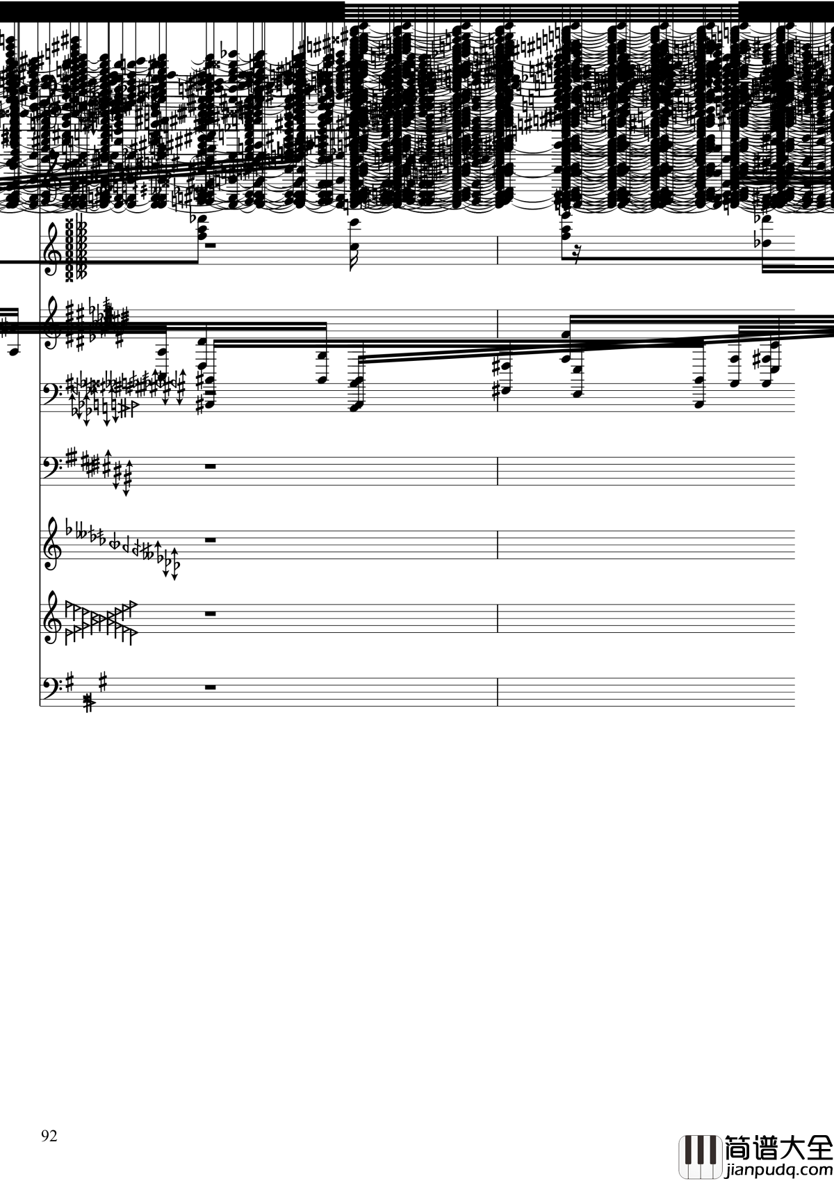 亡灵幻想钢琴谱_黑化_II_东方妖妖梦