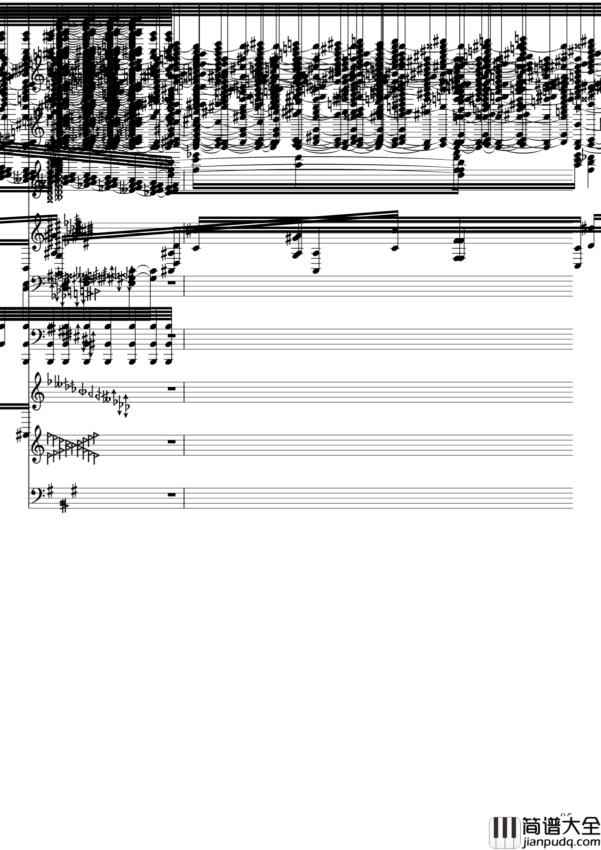 亡灵幻想钢琴谱_黑化_II_东方妖妖梦