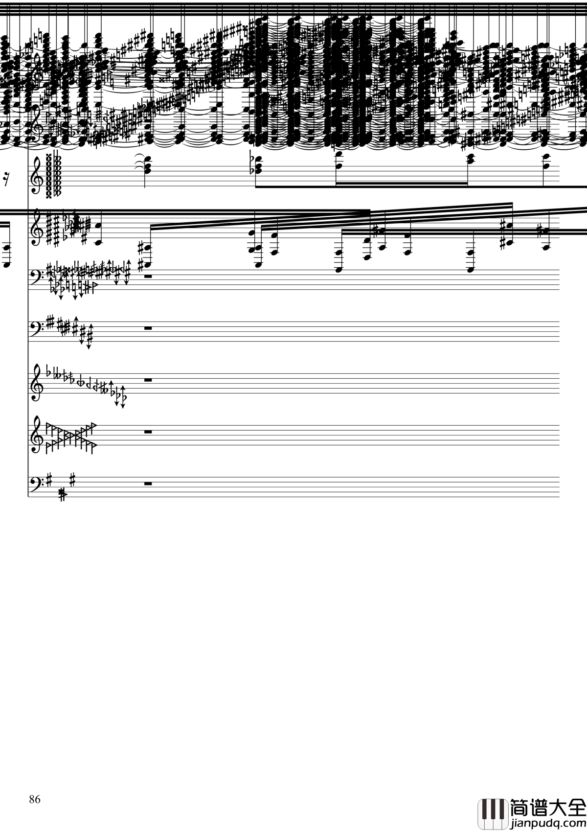 亡灵幻想钢琴谱_黑化_II_东方妖妖梦