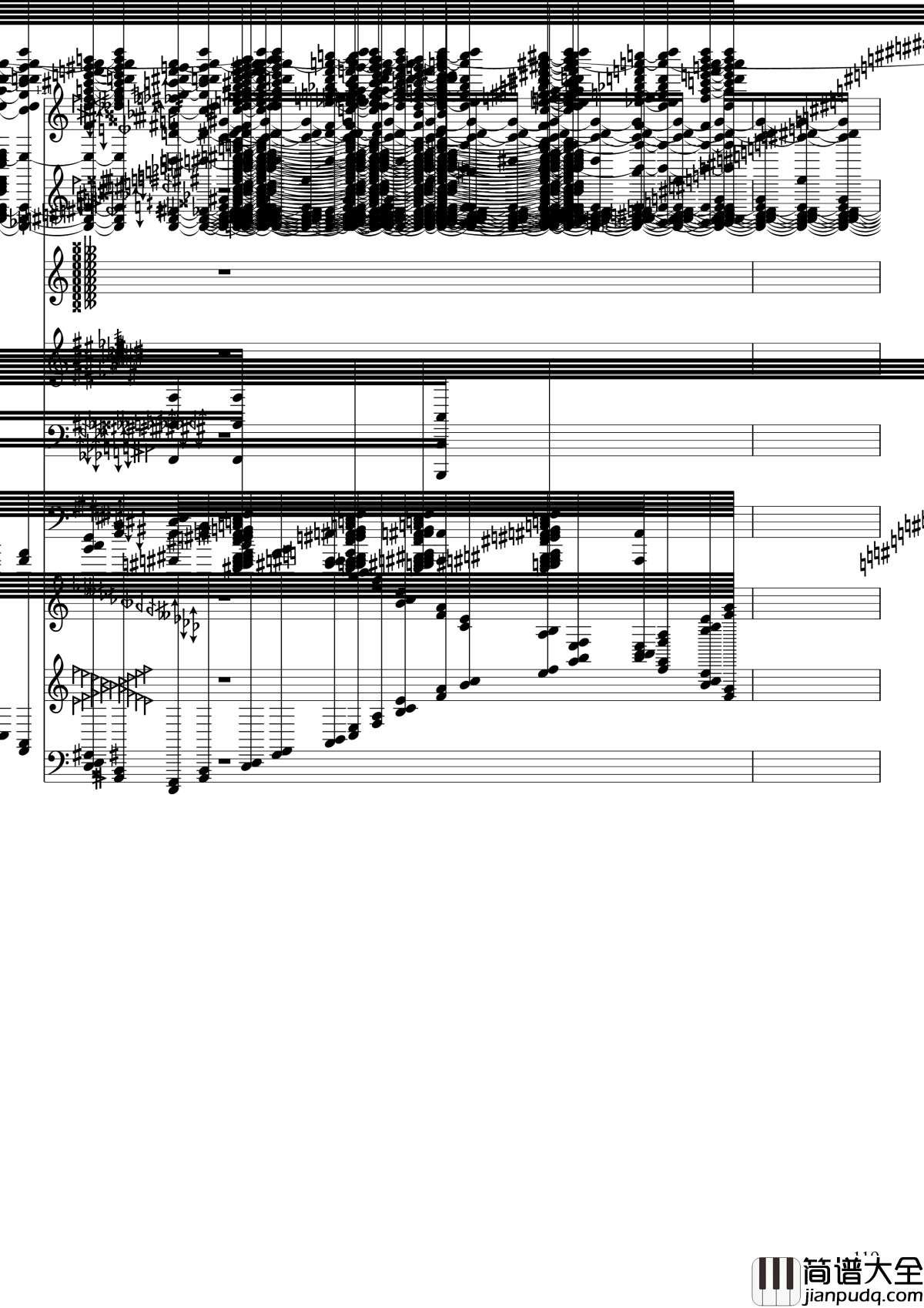 亡灵幻想钢琴谱_黑化_II_东方妖妖梦