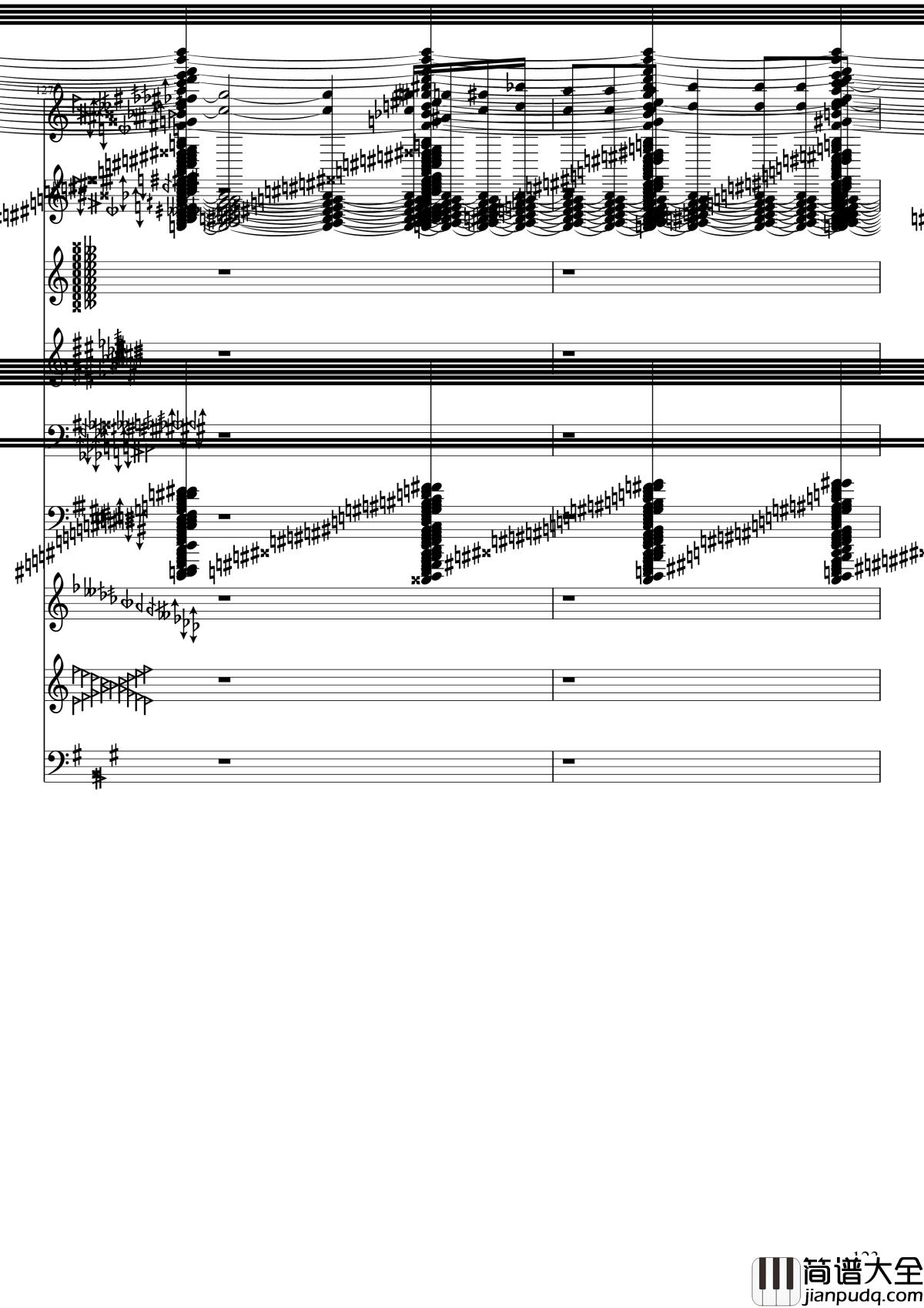 亡灵幻想钢琴谱_黑化_II_东方妖妖梦