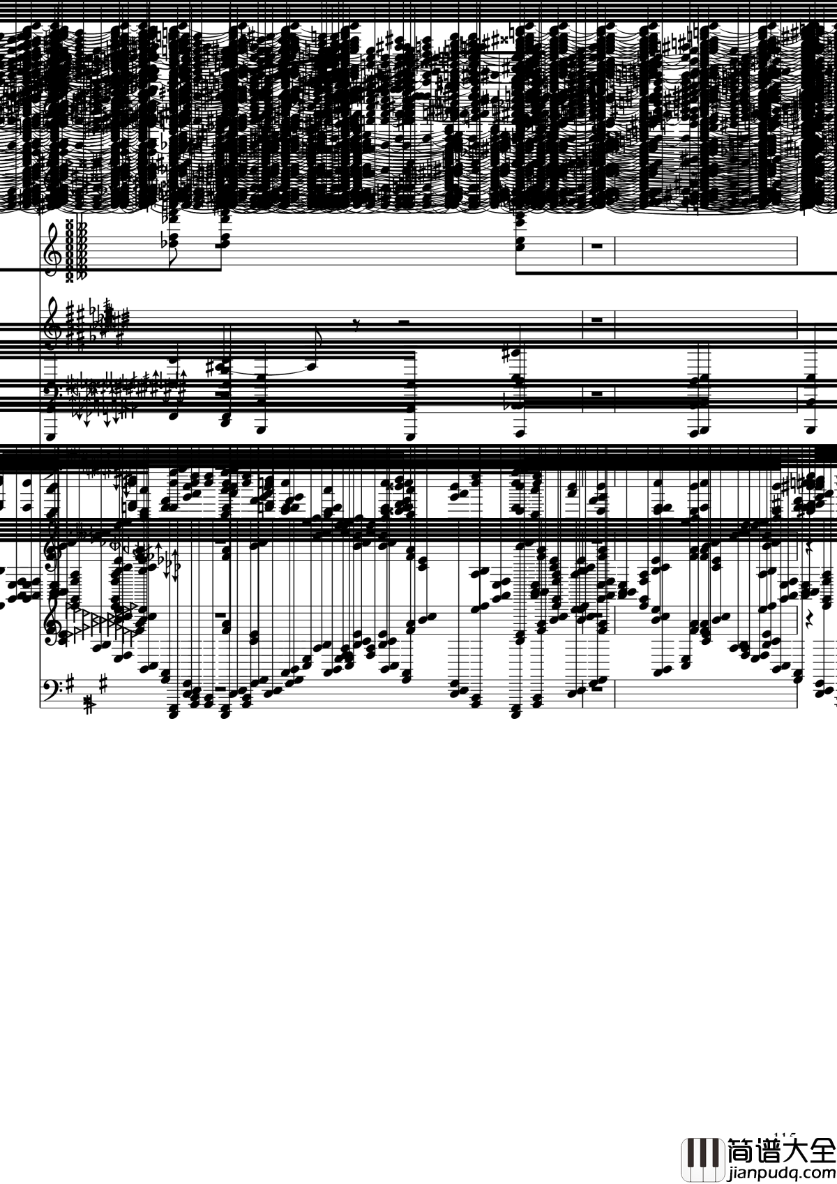 亡灵幻想钢琴谱_黑化_II_东方妖妖梦