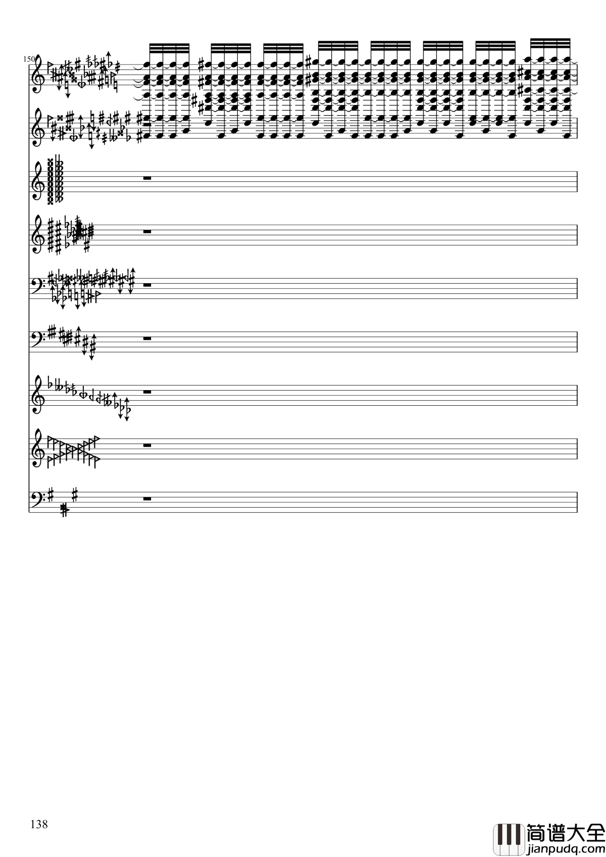 亡灵幻想钢琴谱_黑化_II_东方妖妖梦