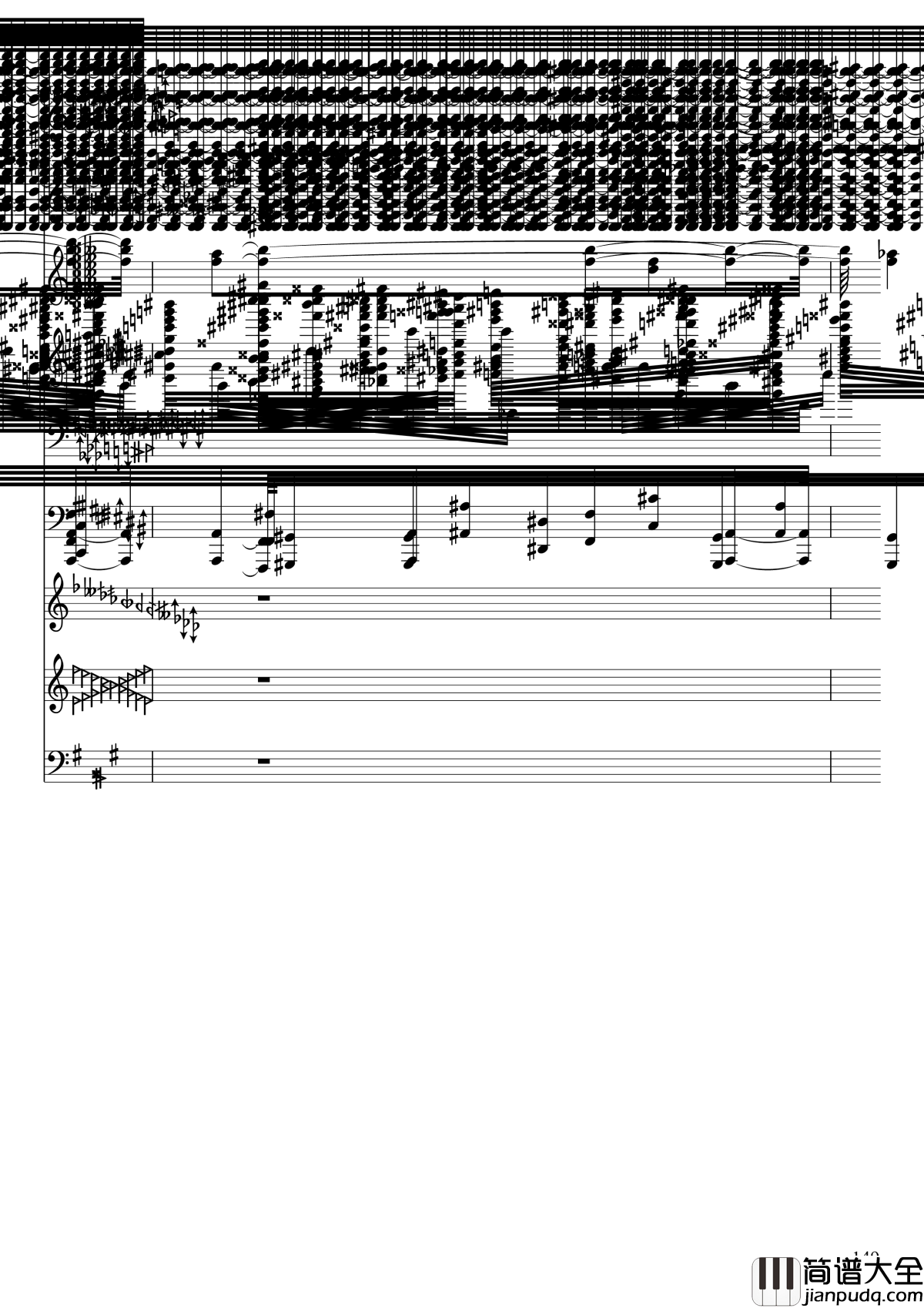 亡灵幻想钢琴谱_黑化_II_东方妖妖梦