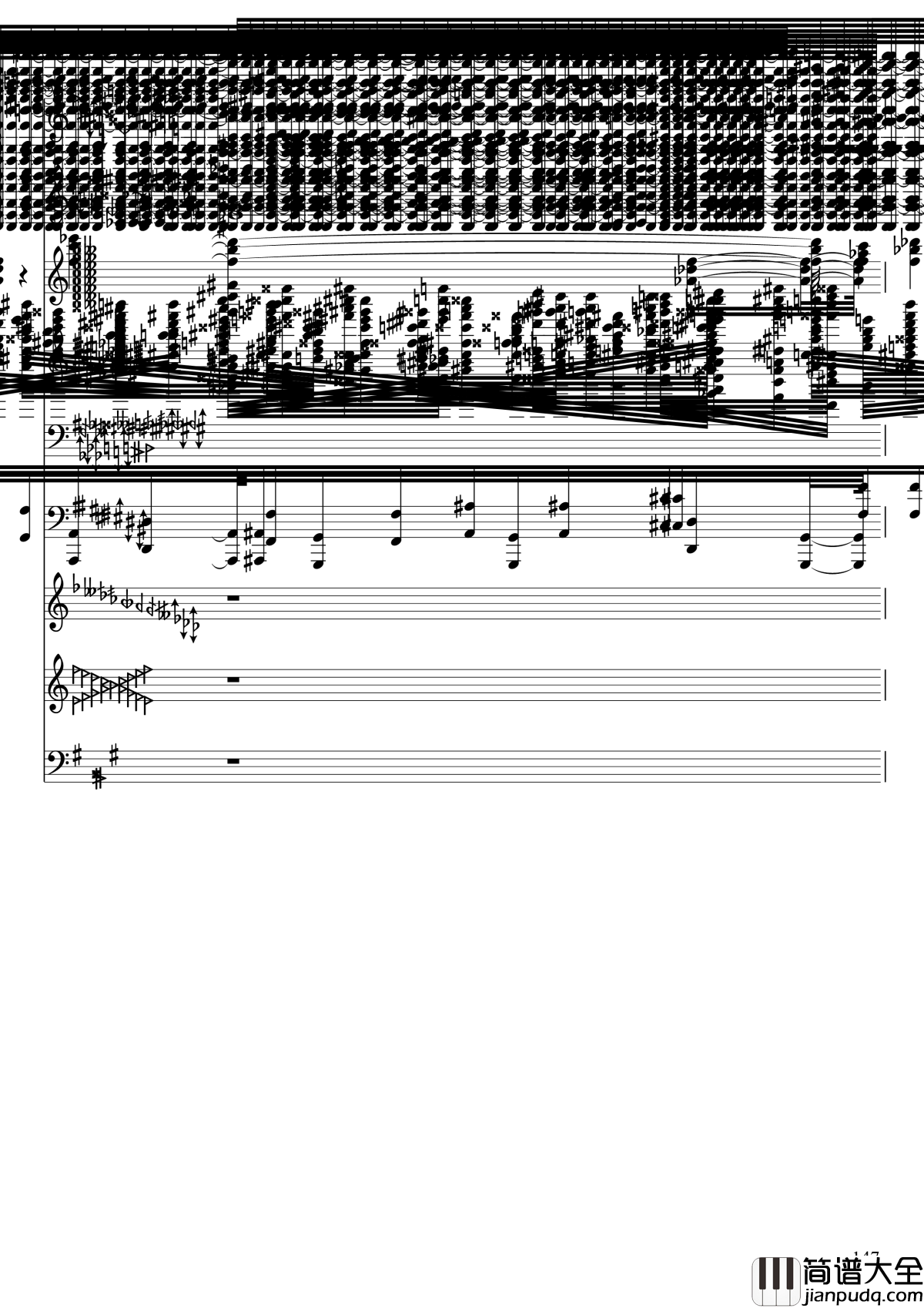 亡灵幻想钢琴谱_黑化_II_东方妖妖梦