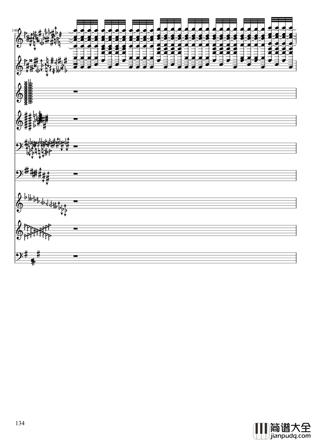 亡灵幻想钢琴谱_黑化_II_东方妖妖梦