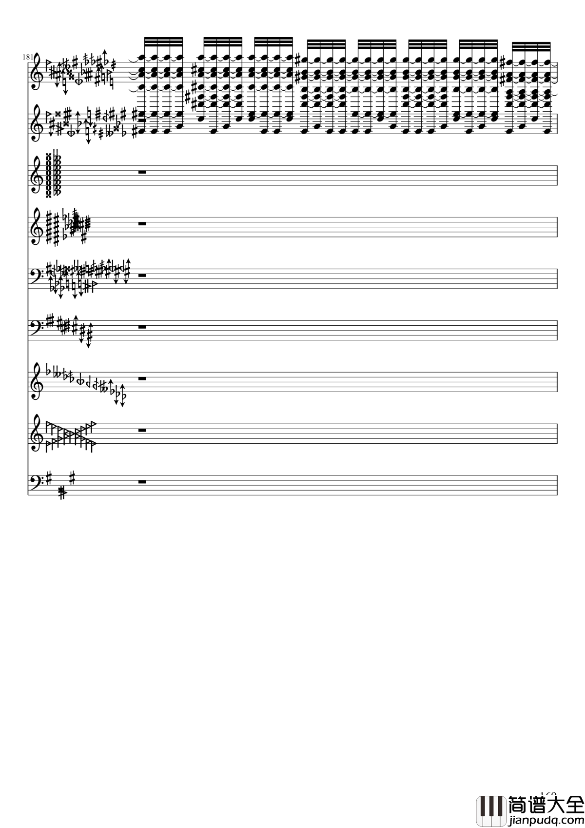 亡灵幻想钢琴谱_黑化_II_东方妖妖梦