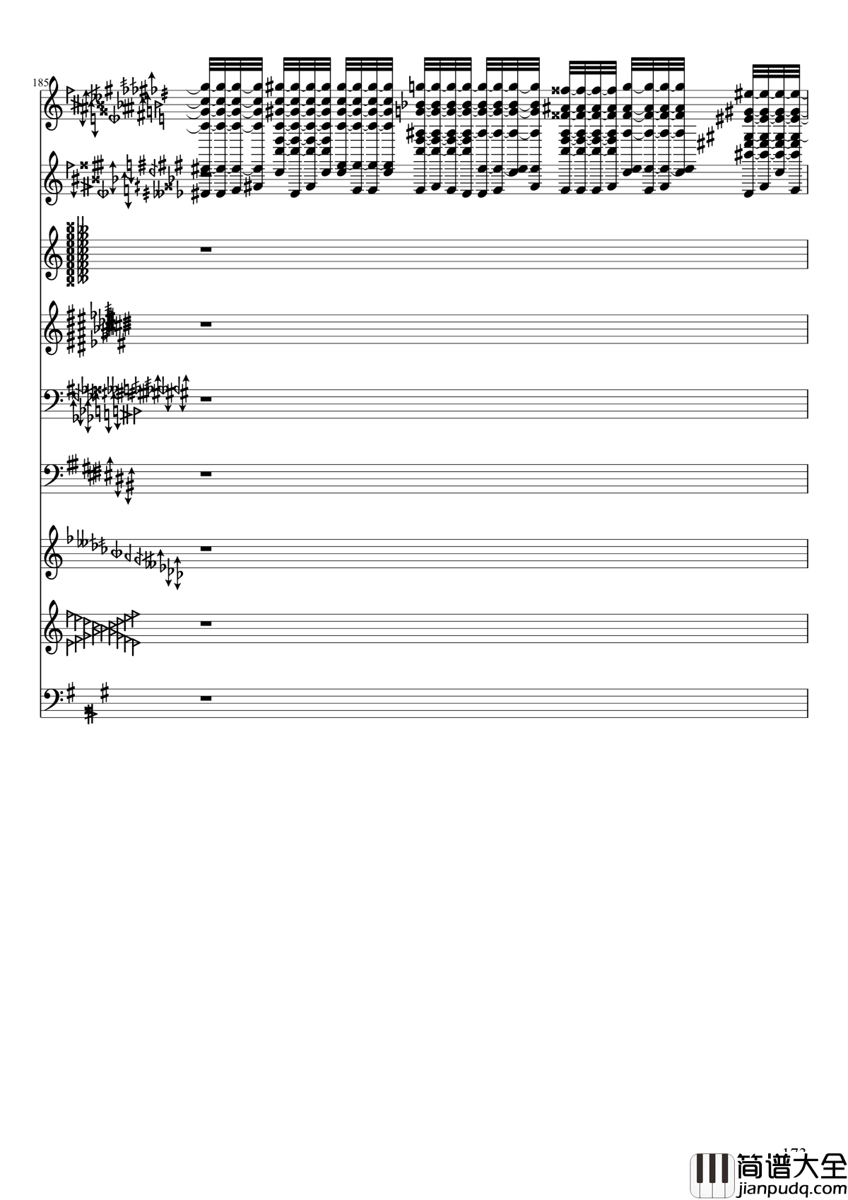 亡灵幻想钢琴谱_黑化_II_东方妖妖梦