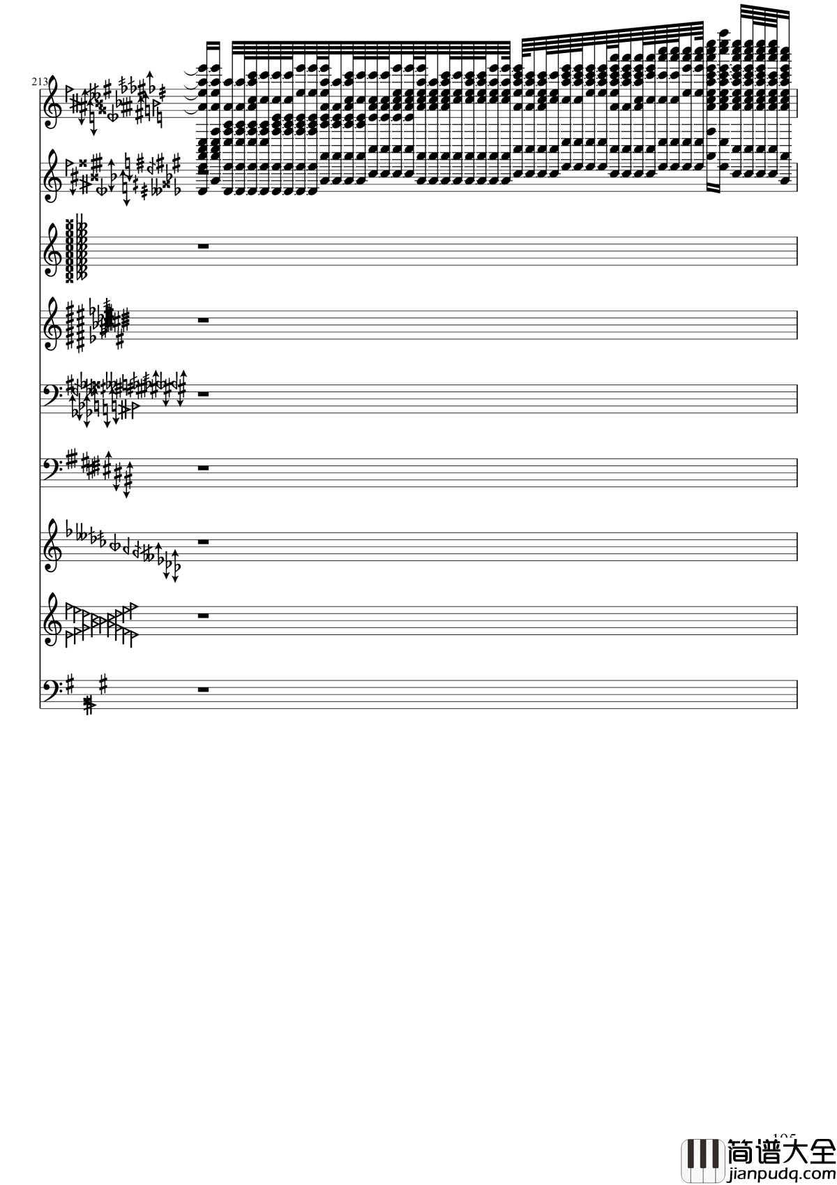 亡灵幻想钢琴谱_黑化_II_东方妖妖梦