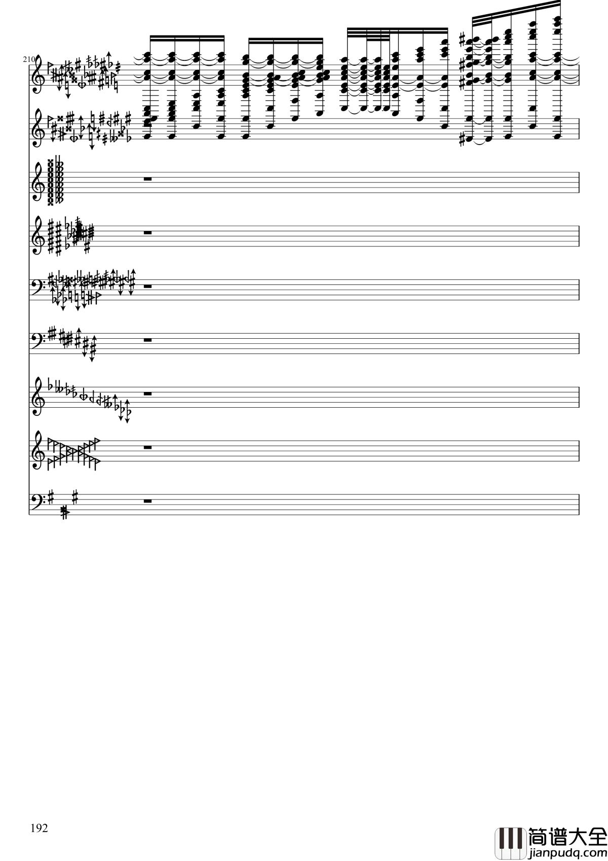 亡灵幻想钢琴谱_黑化_II_东方妖妖梦