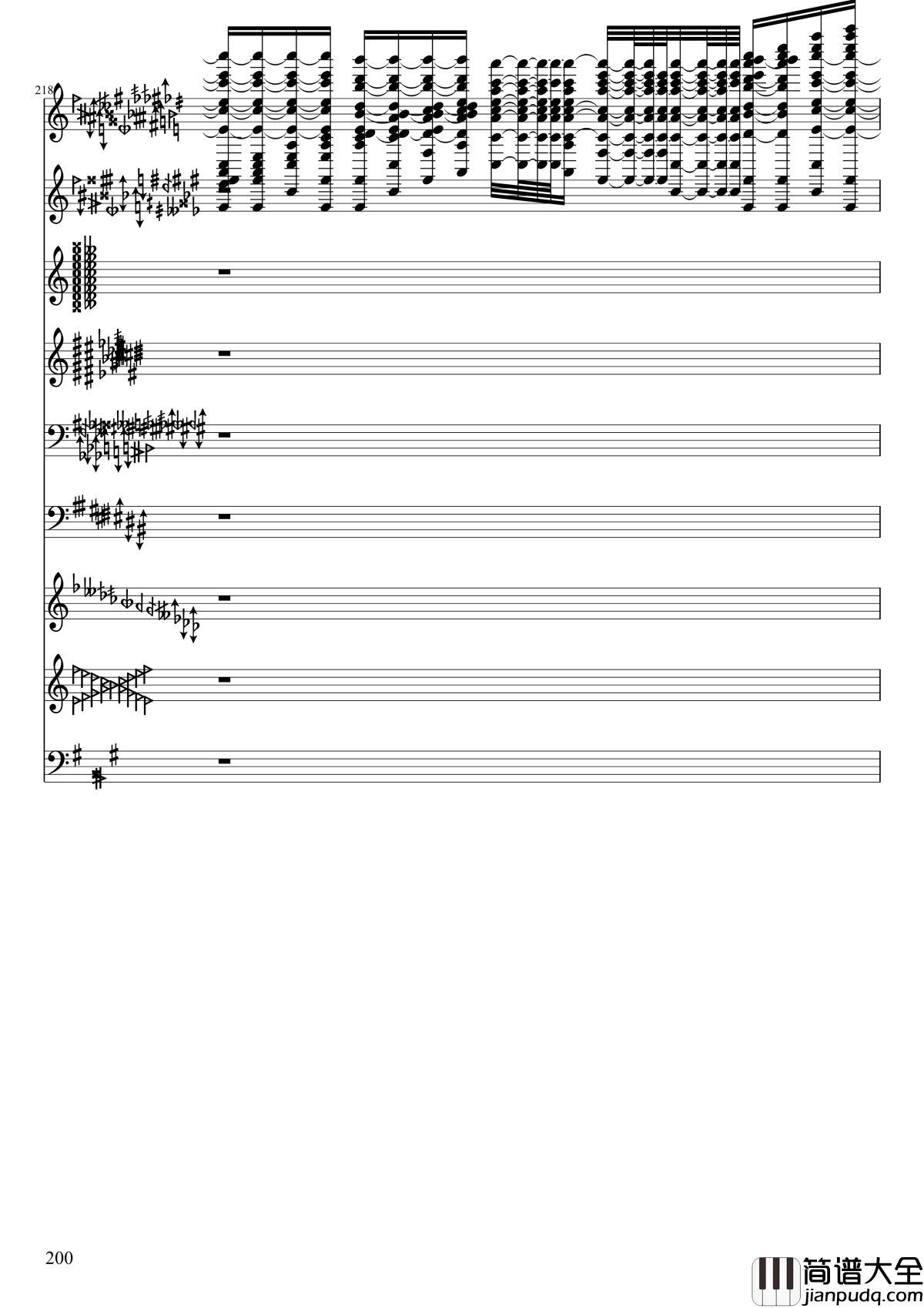 亡灵幻想钢琴谱_黑化_II_东方妖妖梦