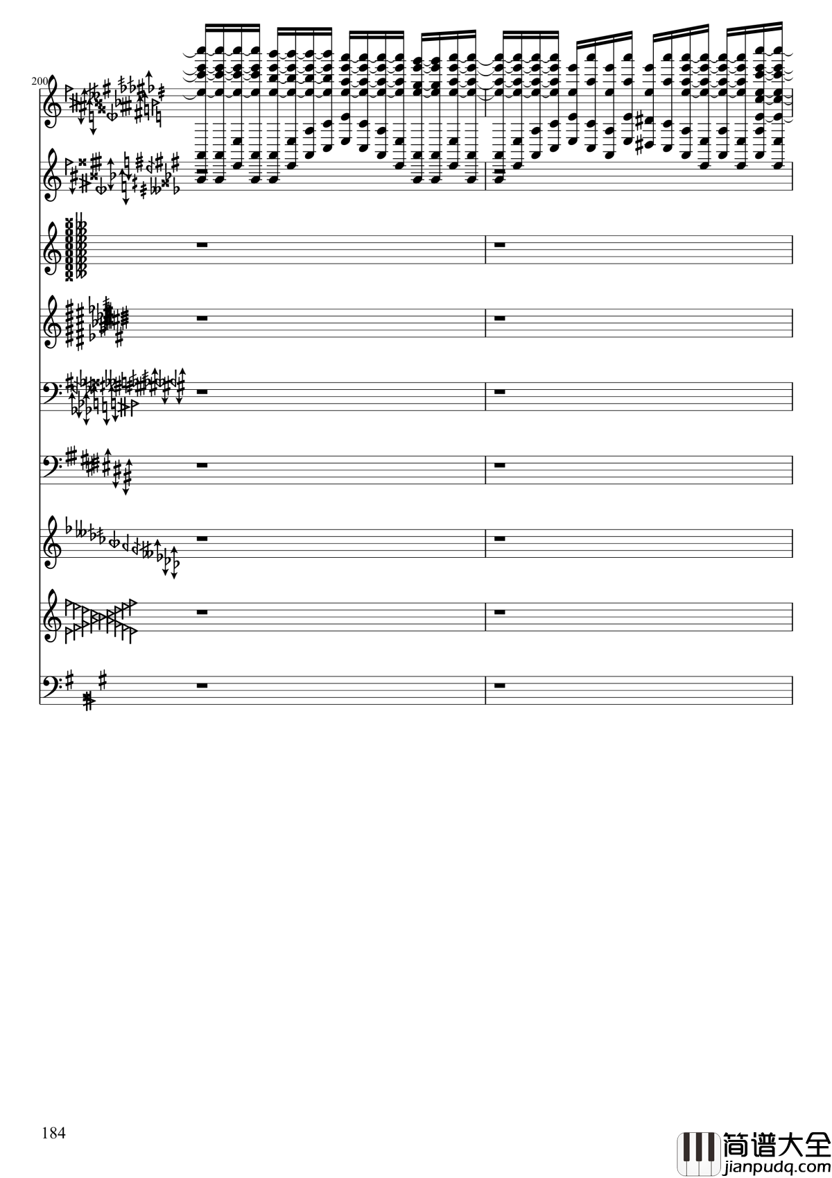 亡灵幻想钢琴谱_黑化_II_东方妖妖梦