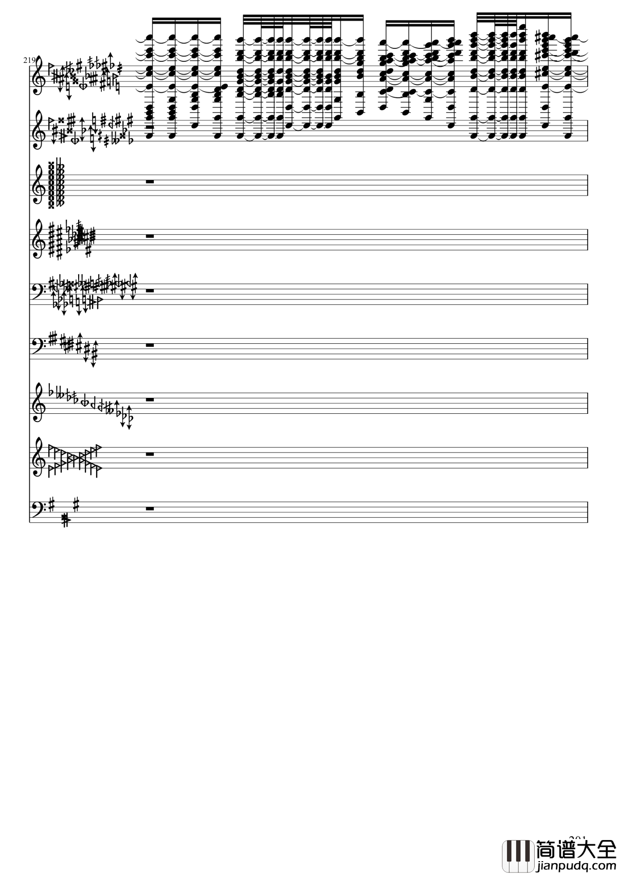 亡灵幻想钢琴谱_黑化_II_东方妖妖梦