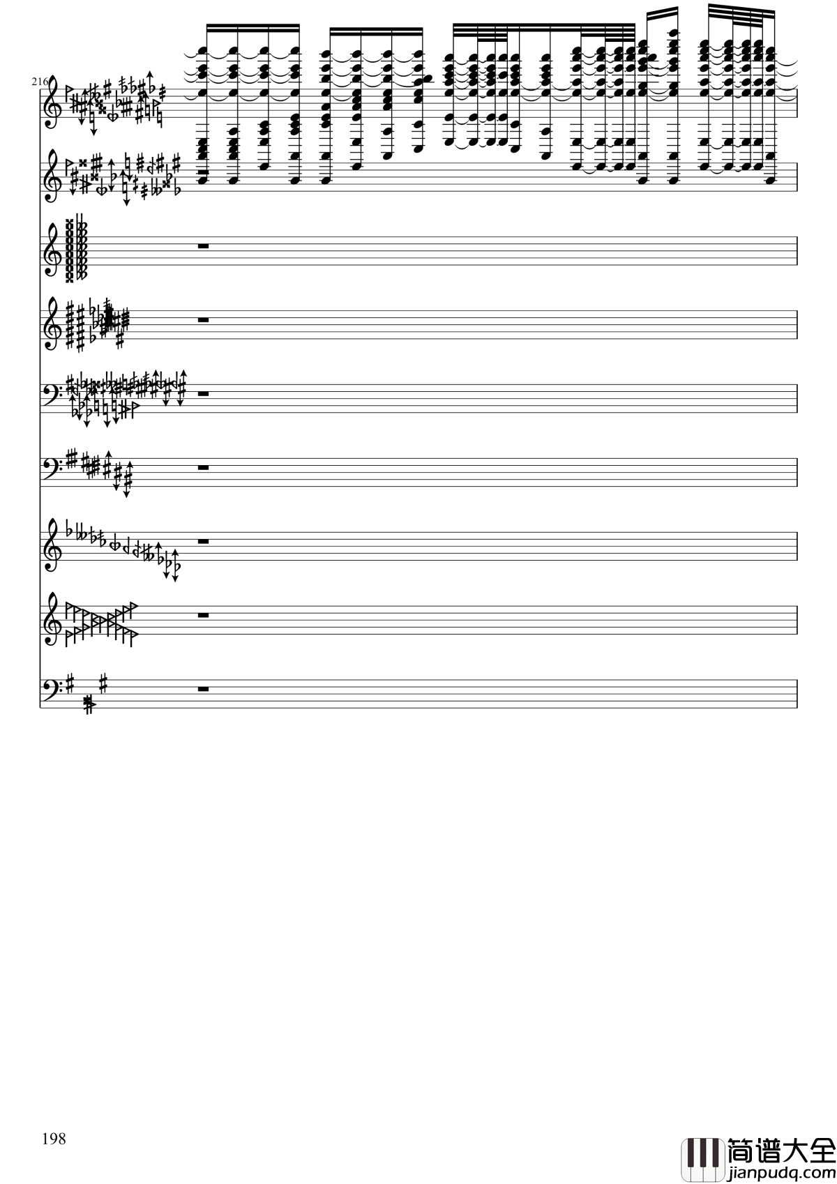 亡灵幻想钢琴谱_黑化_II_东方妖妖梦