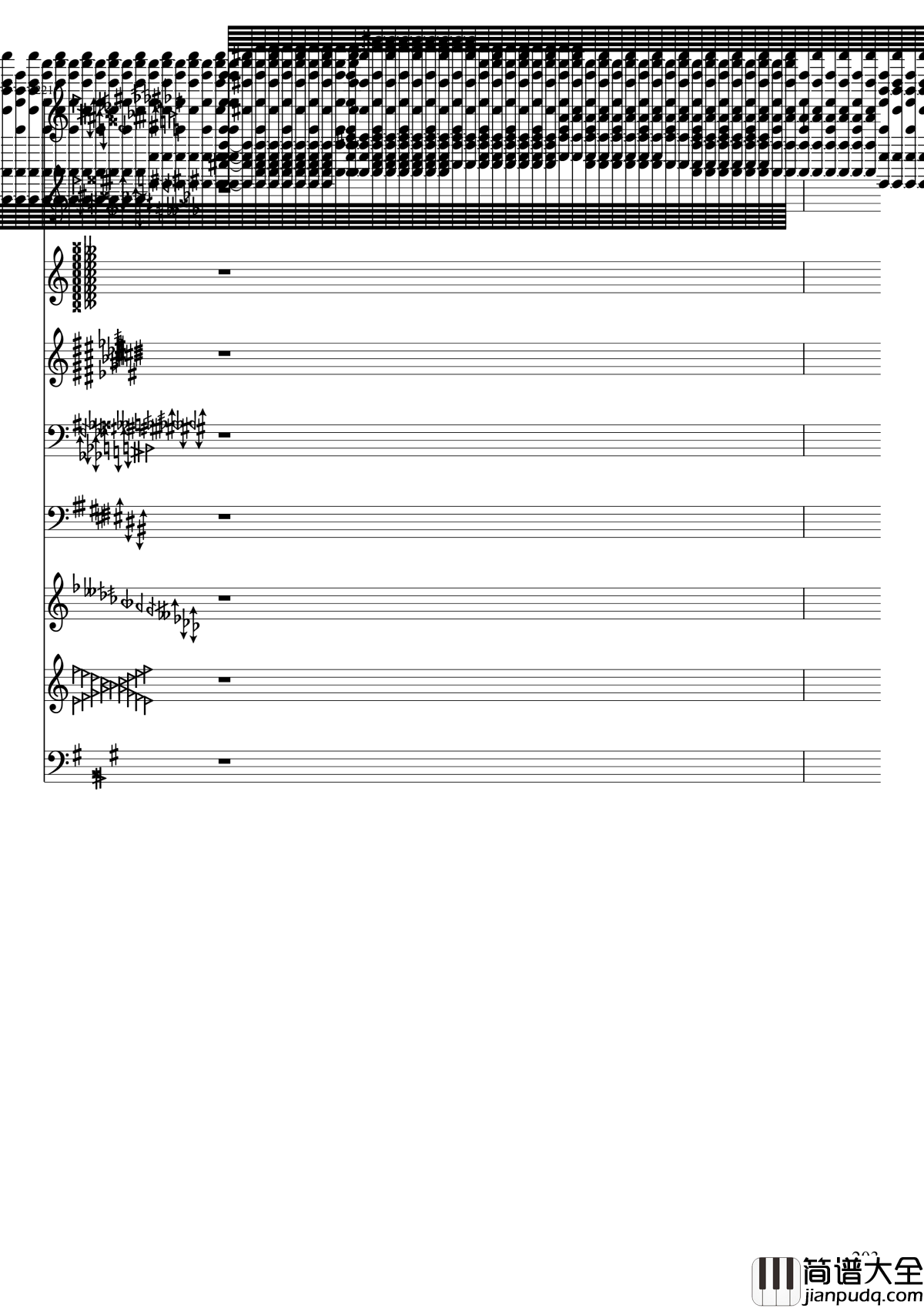 亡灵幻想钢琴谱_黑化_II_东方妖妖梦