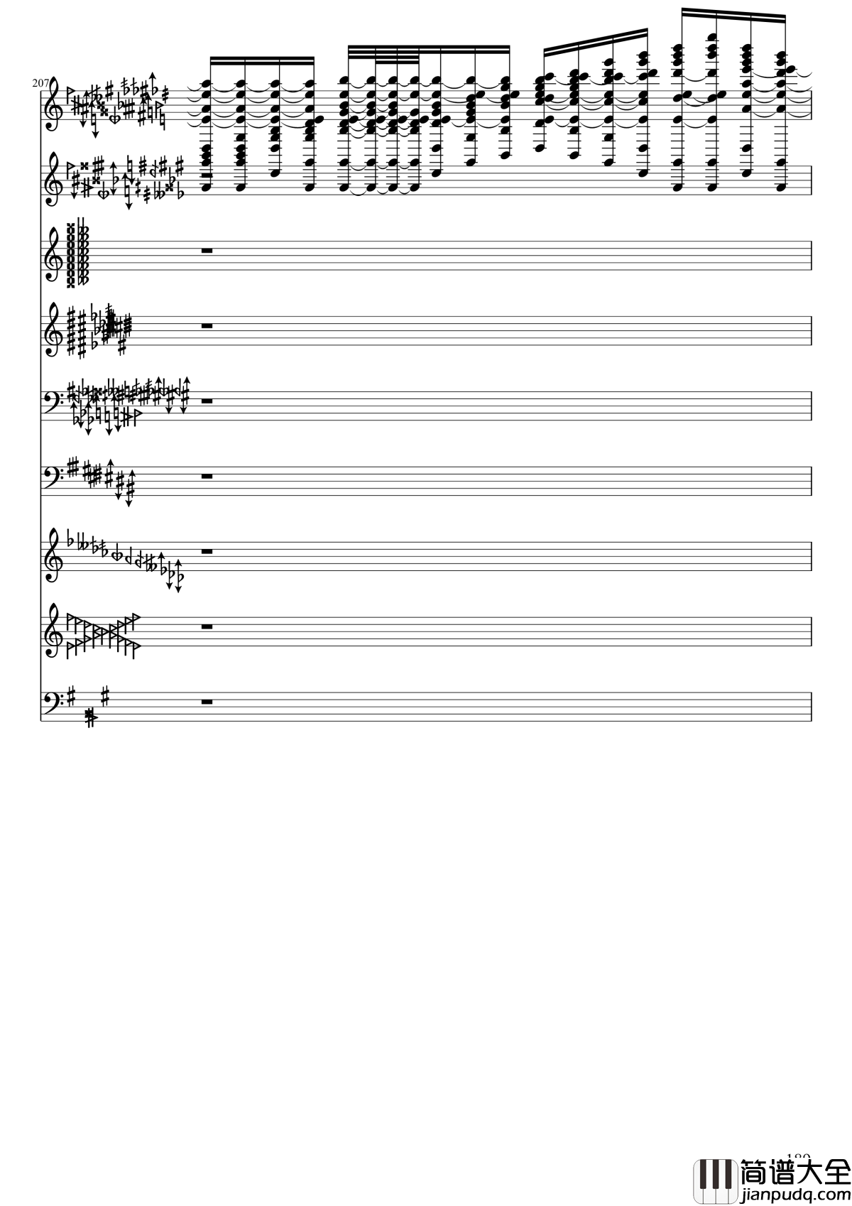 亡灵幻想钢琴谱_黑化_II_东方妖妖梦