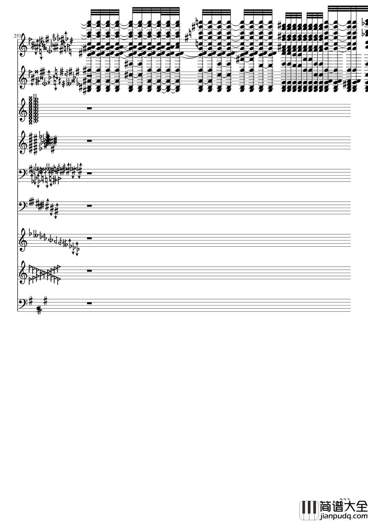 亡灵幻想钢琴谱_黑化_II_东方妖妖梦