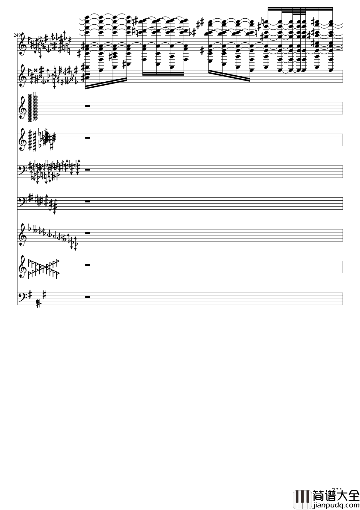 亡灵幻想钢琴谱_黑化_II_东方妖妖梦