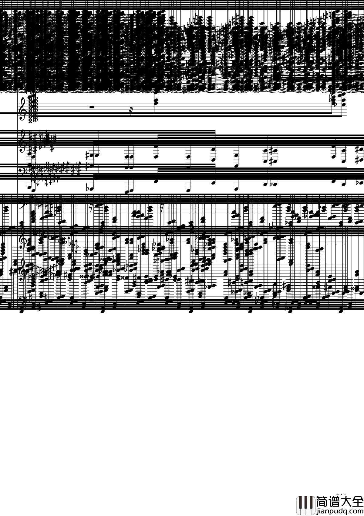 亡灵幻想钢琴谱_黑化_II_东方妖妖梦