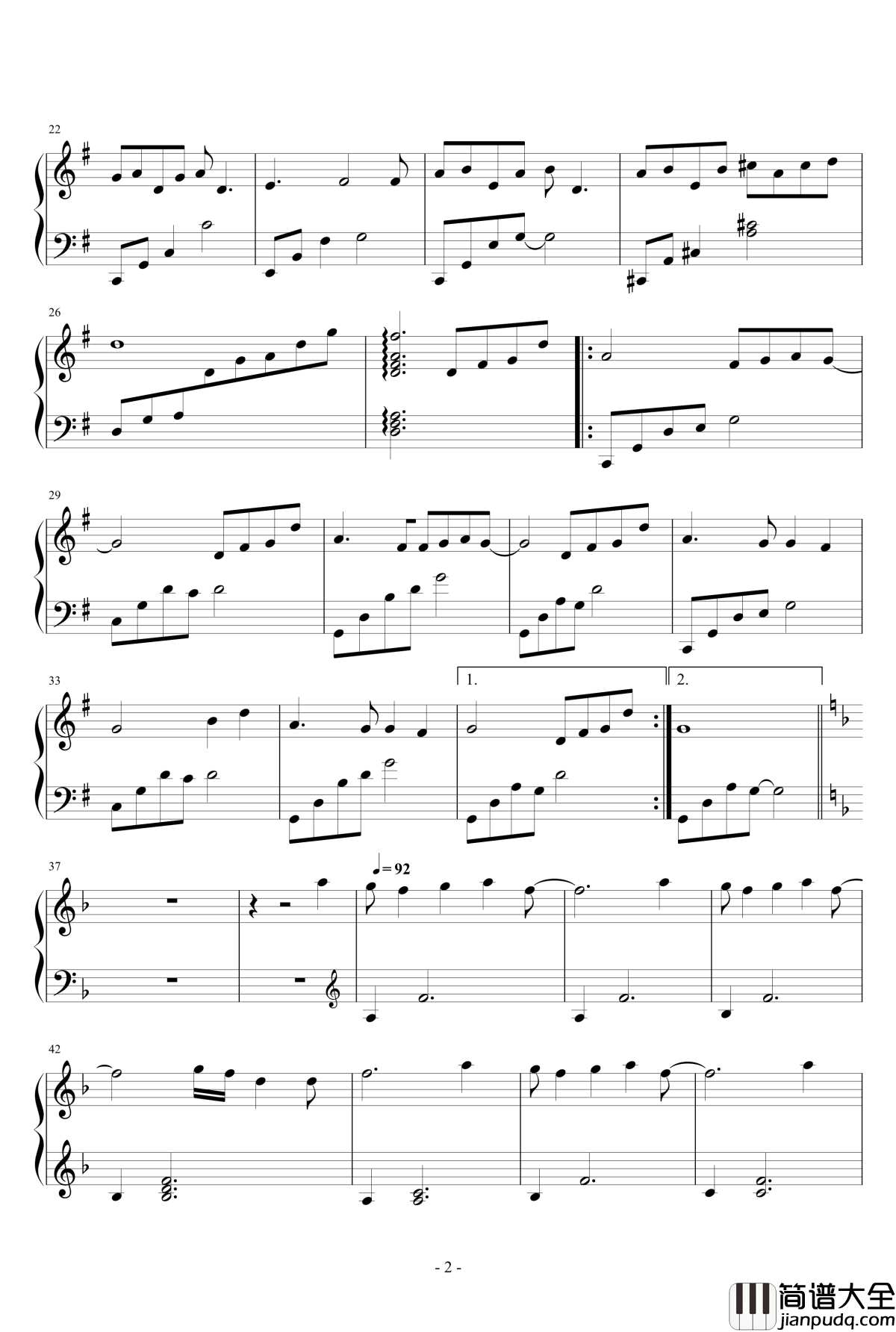 saya’s_song钢琴谱_麻枝准