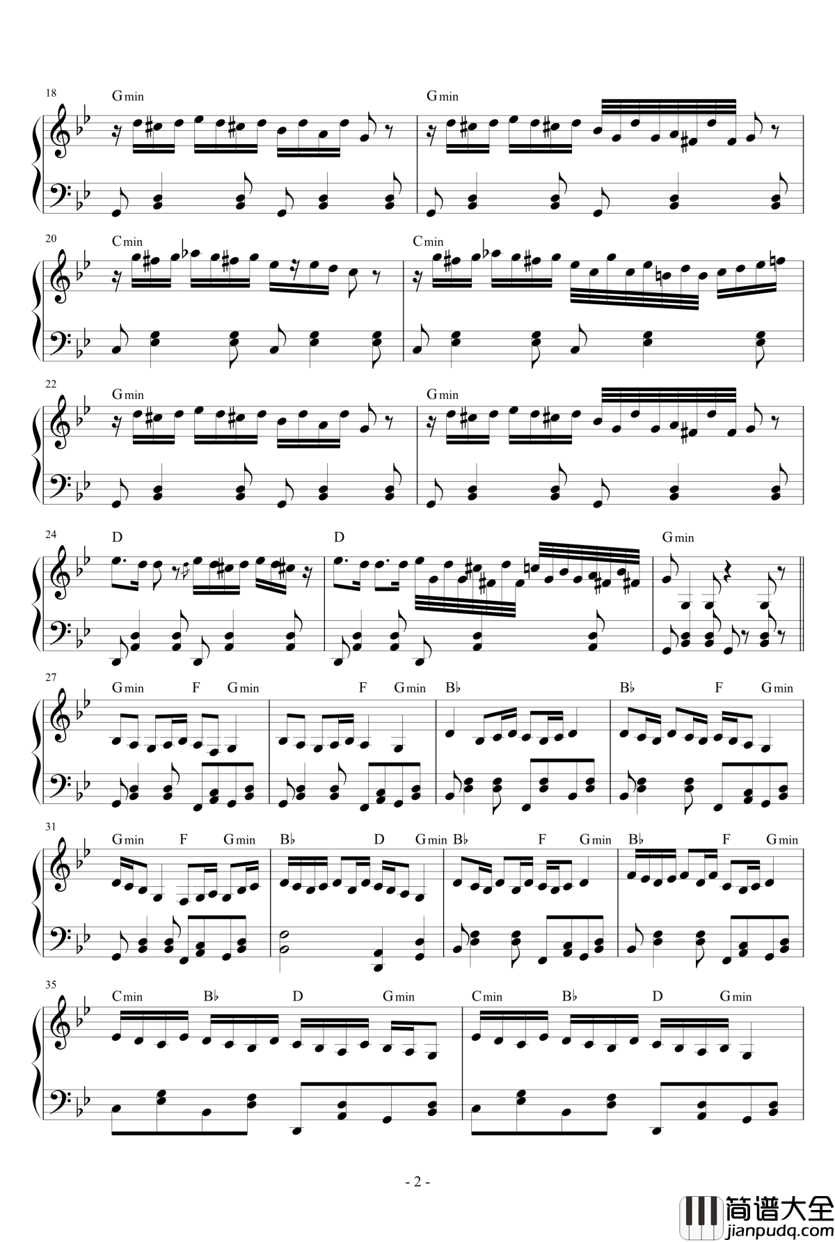 Throne_of_The_Lost_KingTrine钢琴谱_三位一体