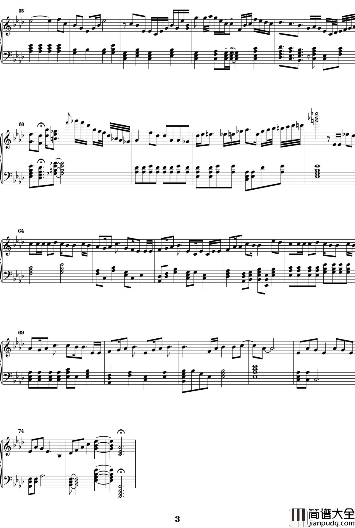 阳光不锈钢琴谱_王源