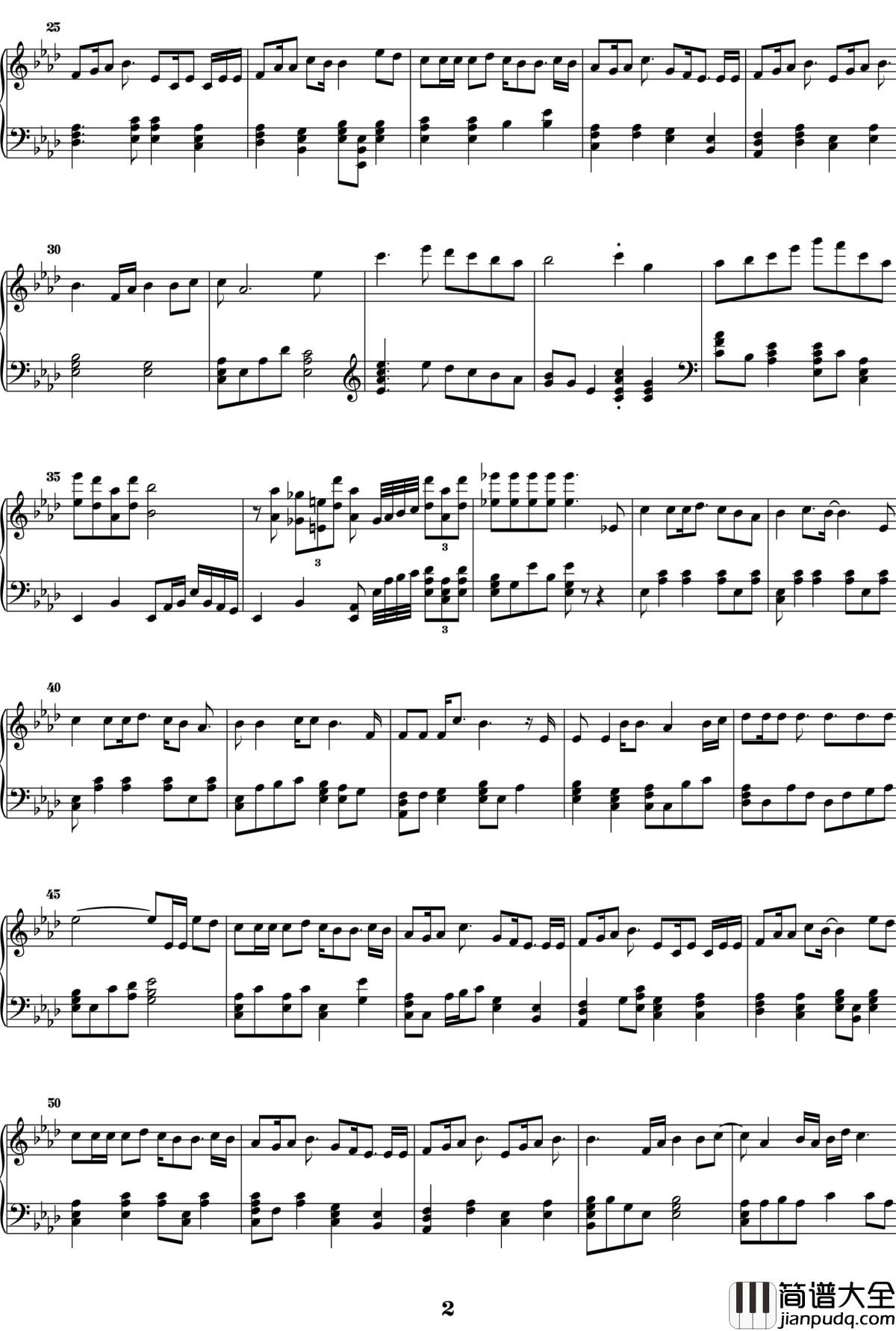 阳光不锈钢琴谱_王源