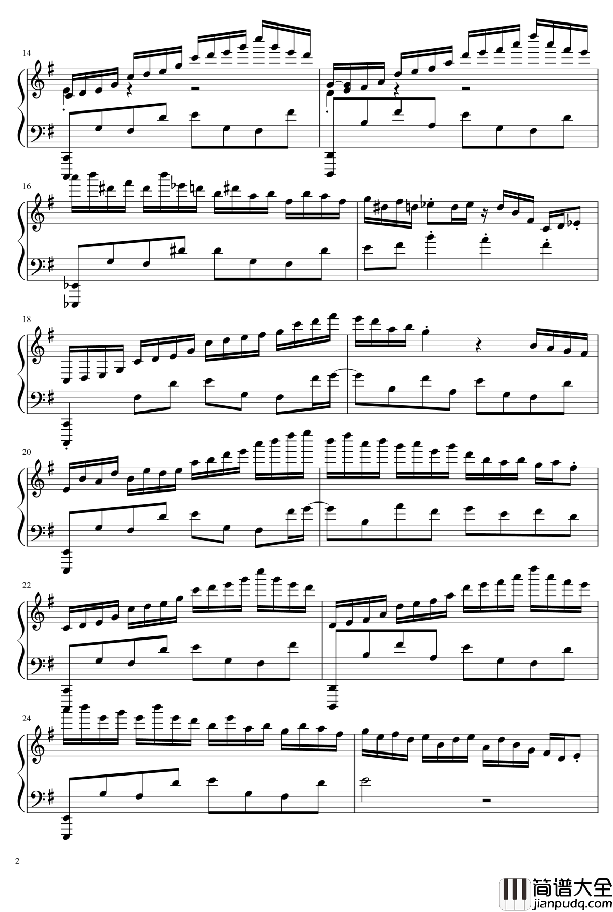 _ヴォヤージュ_1969钢琴谱_东方project_[东方永夜抄]