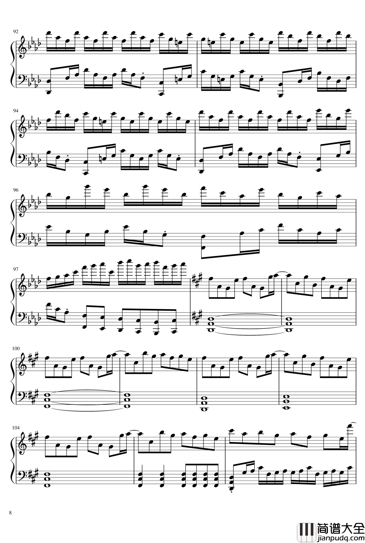 _ヴォヤージュ_1969钢琴谱_东方project_[东方永夜抄]