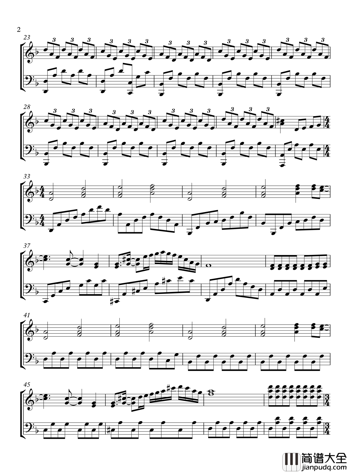 女仆与血之怀表钢琴谱_东方project_[东方红魔乡]