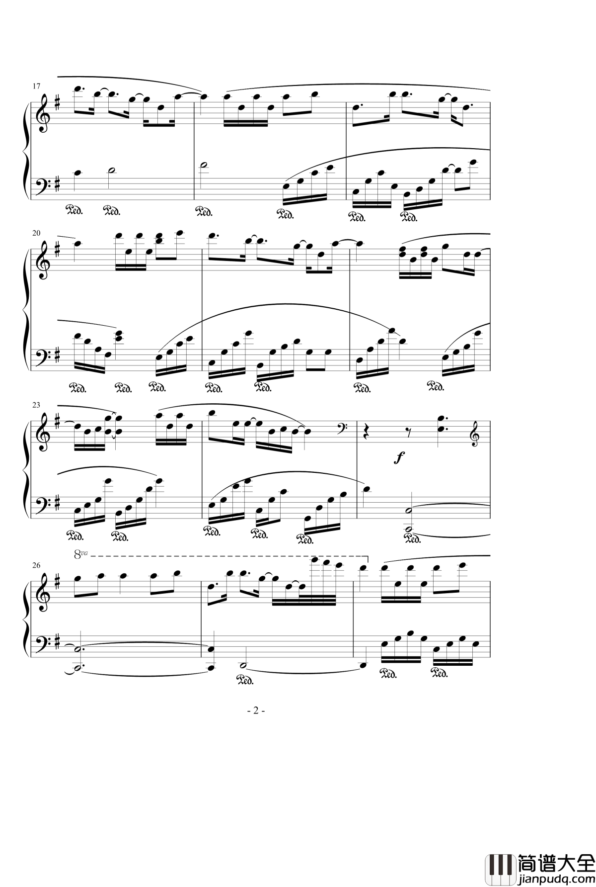 Hope钢琴谱_[智代afterー_～It’s_a_Wonderful_Life～]_麻枝准