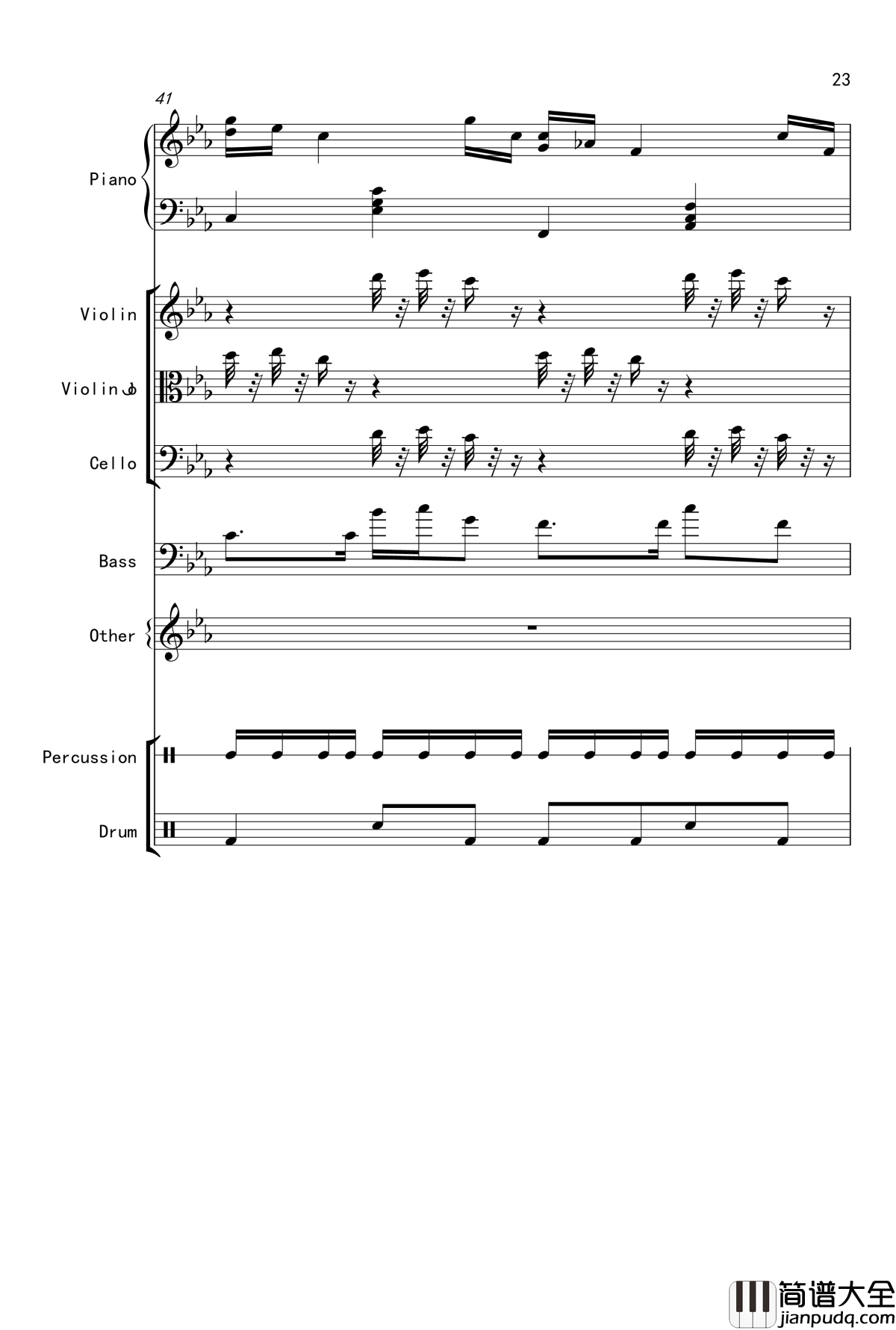 克罗地亚舞曲钢琴谱_Croatian_Rhapsody_马克西姆_Maksim·Mrvica