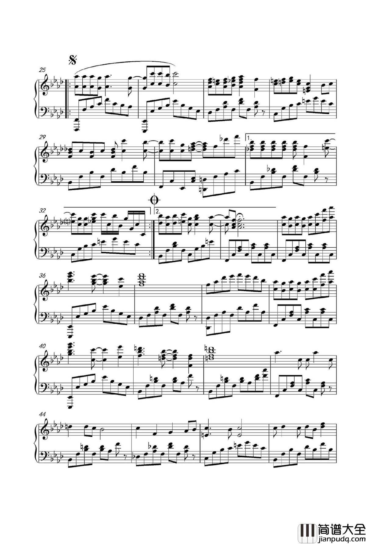 消愁钢琴谱_毛不易